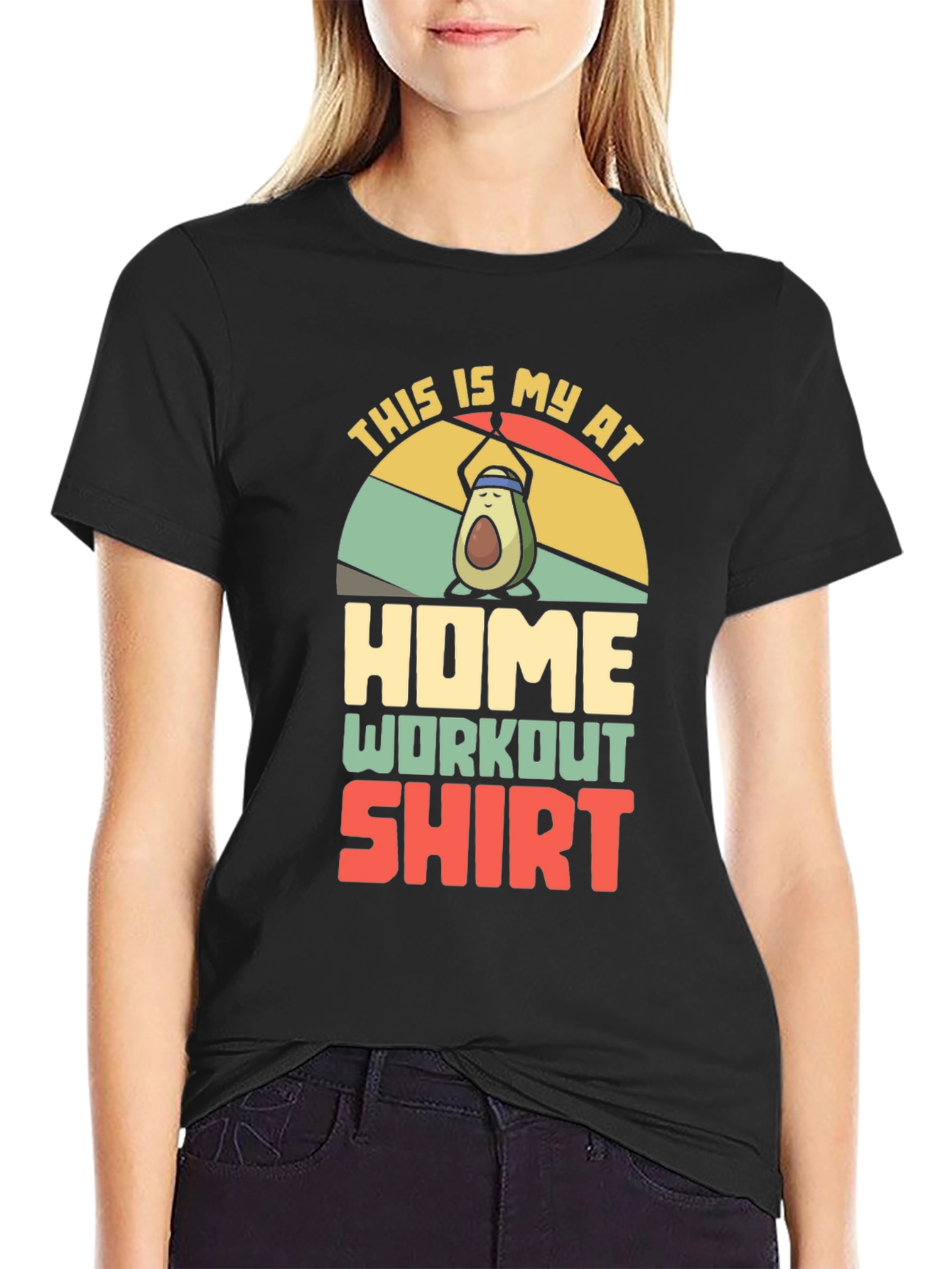Funny Avocado Workout Shirt