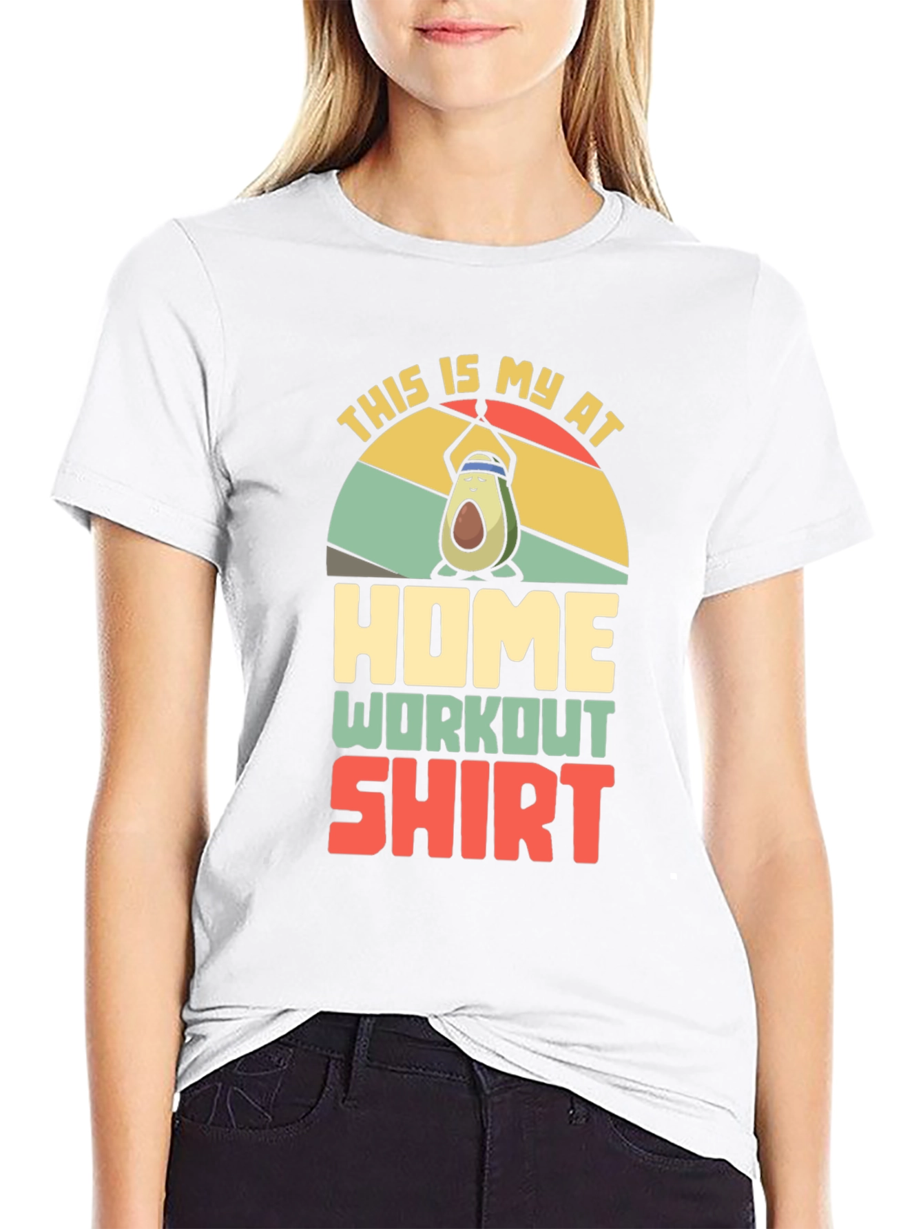 Funny Avocado Workout Shirt