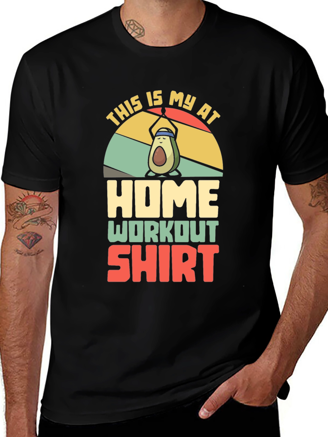 Funny Avocado Workout Shirt