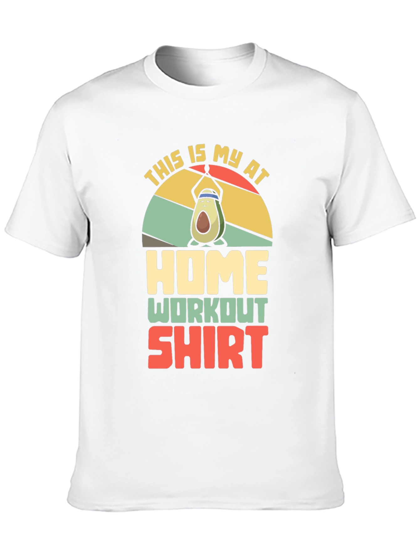 Funny Avocado Workout Shirt