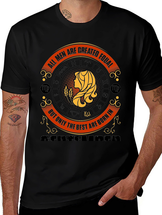 September Born Virgo Zodiac T-Shirt
