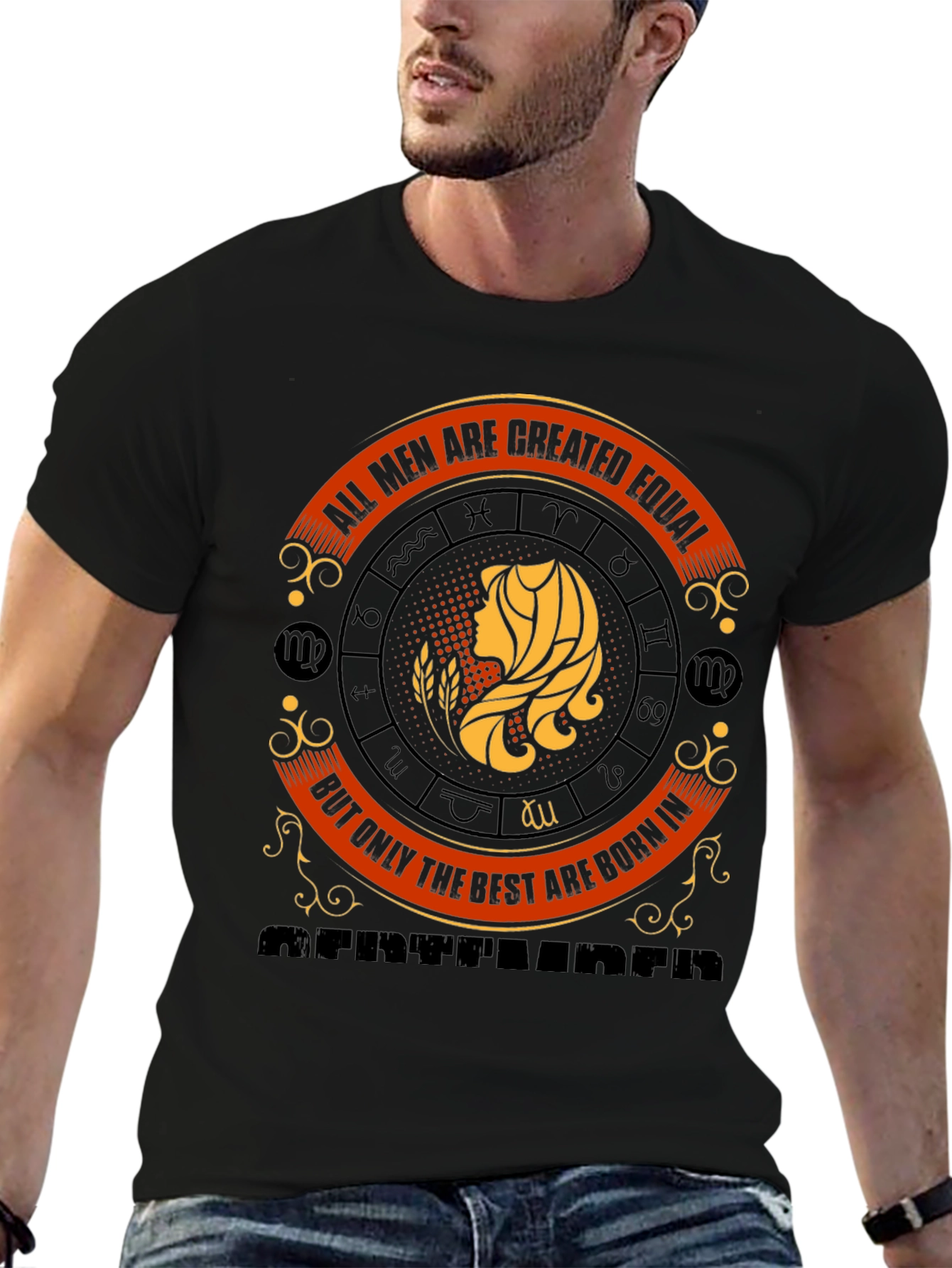 September Born Virgo Zodiac T-Shirt