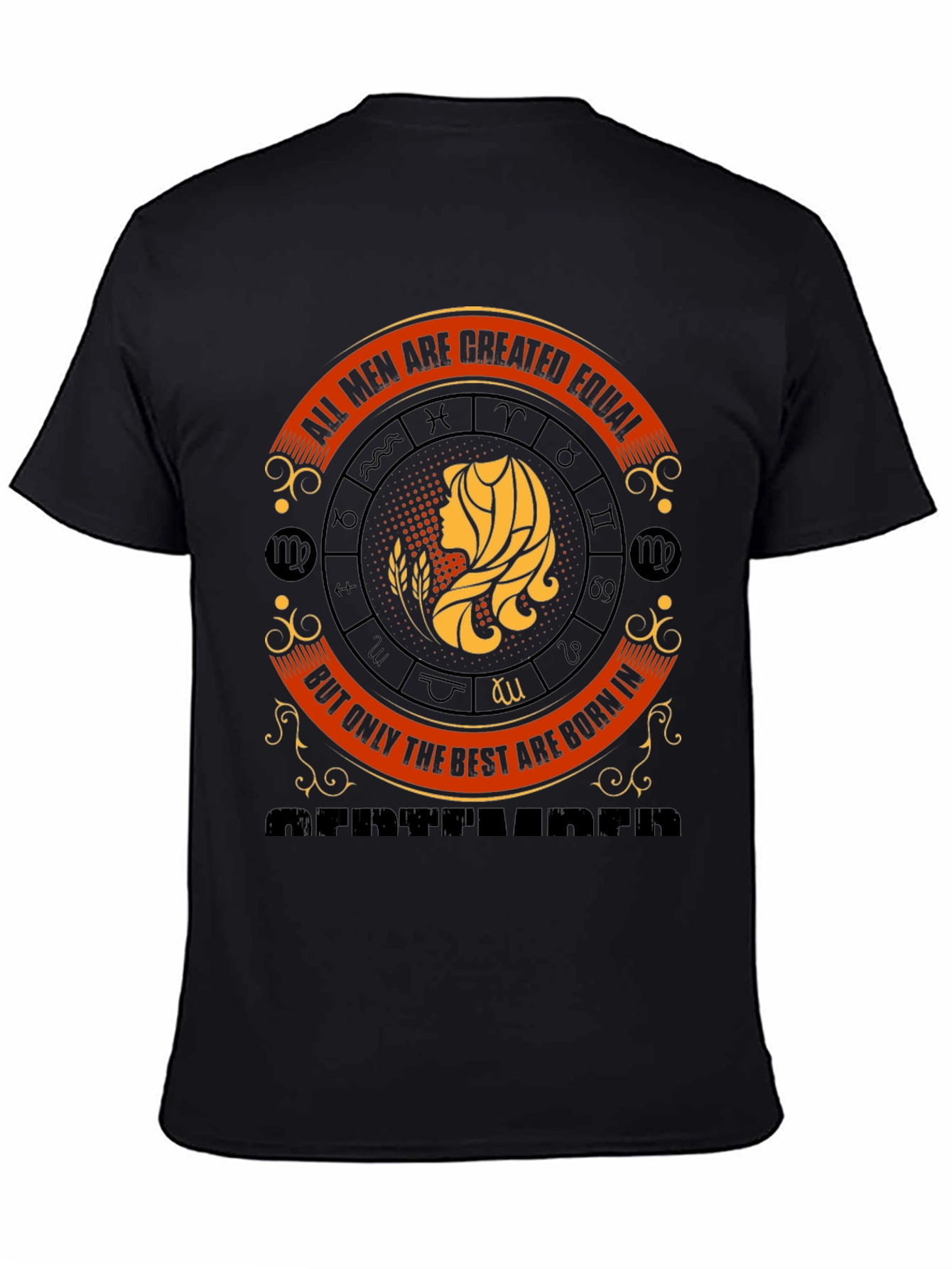 September Born Virgo Zodiac T-Shirt