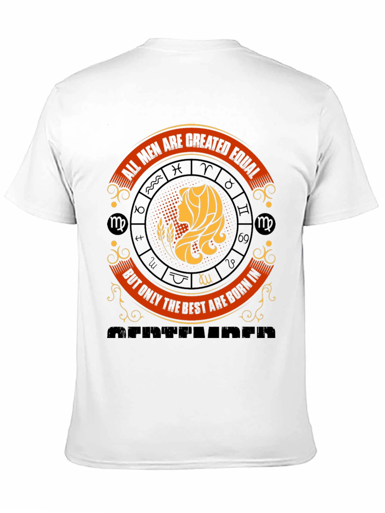 September Born Virgo Zodiac T-Shirt