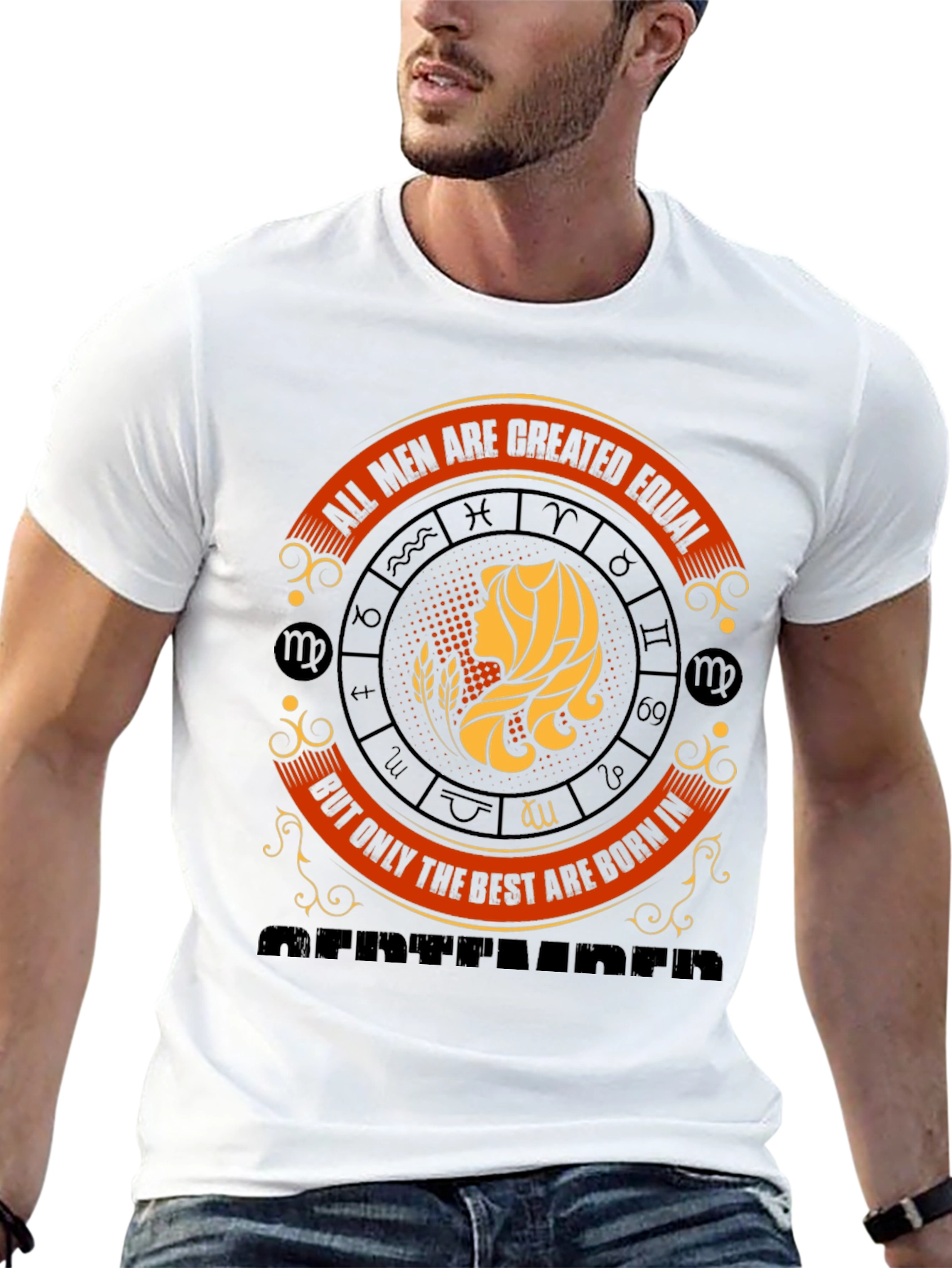 September Born Virgo Zodiac T-Shirt