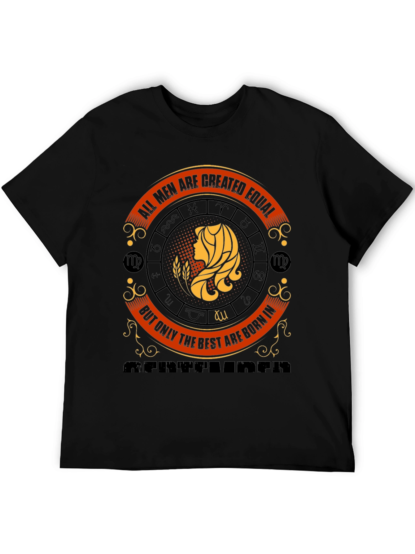 September Born Virgo Zodiac T-Shirt