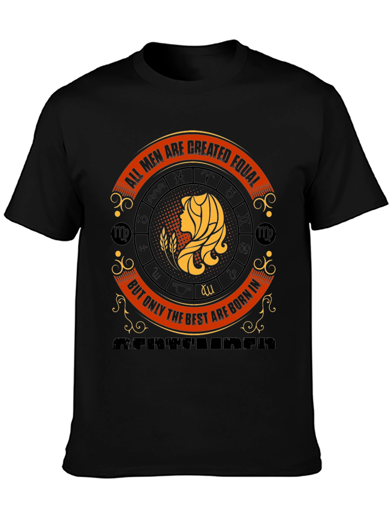 September Born Virgo Zodiac T-Shirt