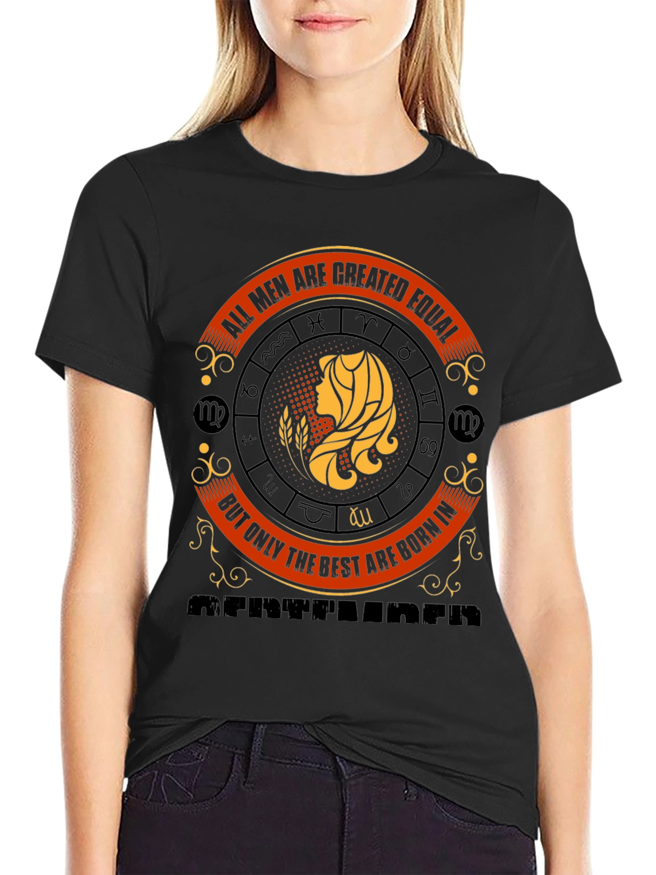 September Born Virgo Zodiac T-Shirt