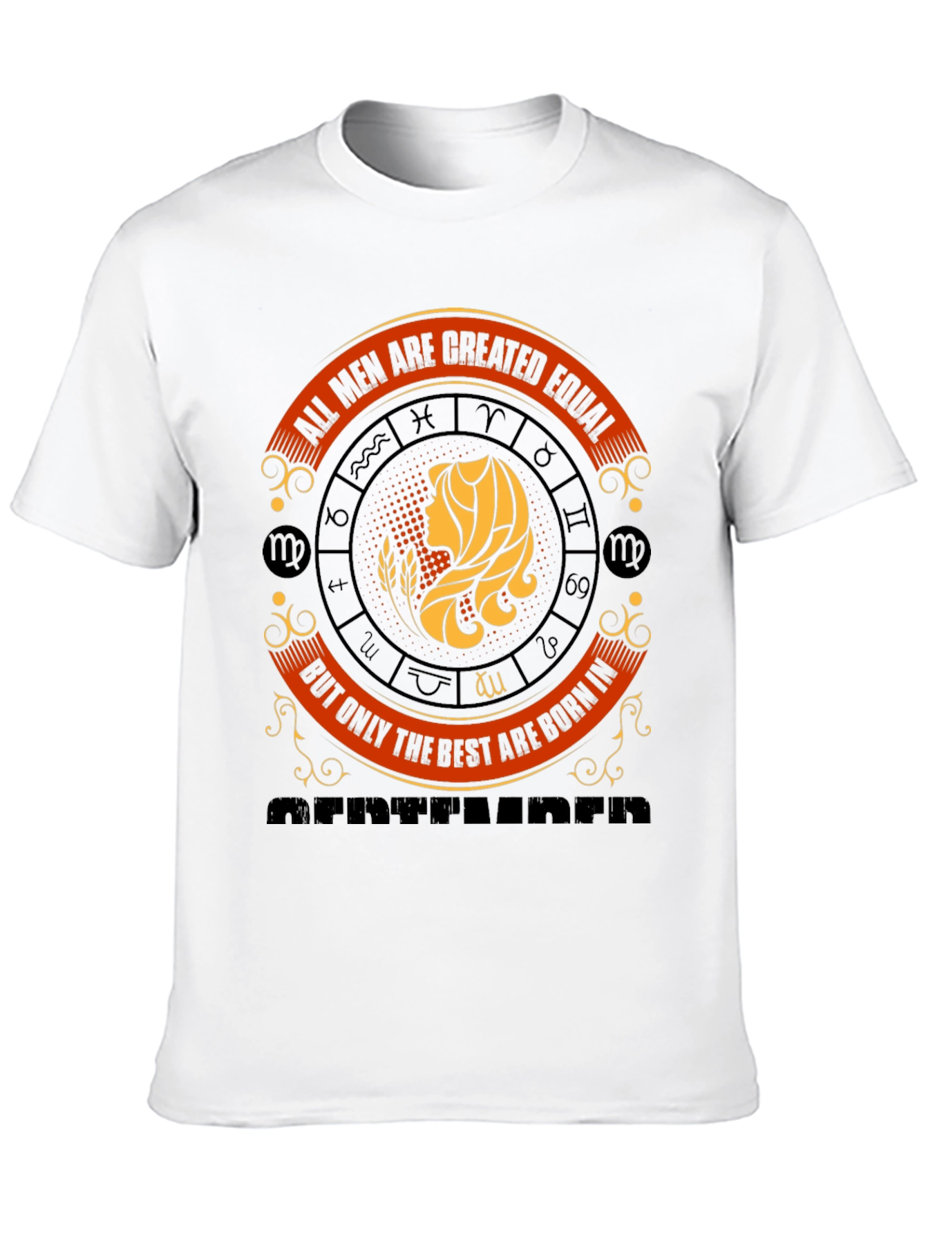 September Born Virgo Zodiac T-Shirt