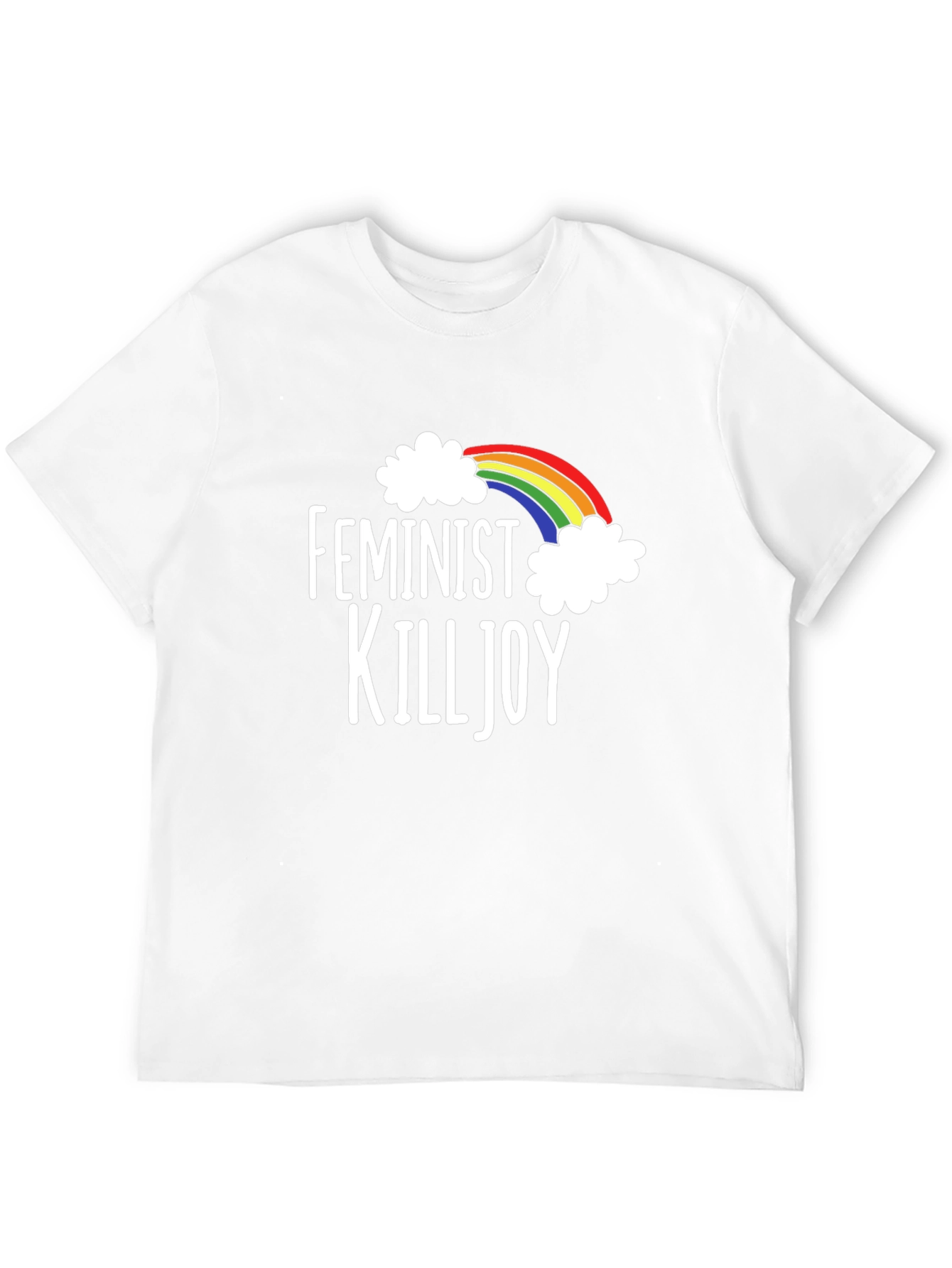 Feminist Killjoy Rainbow Graphic T-Shirt