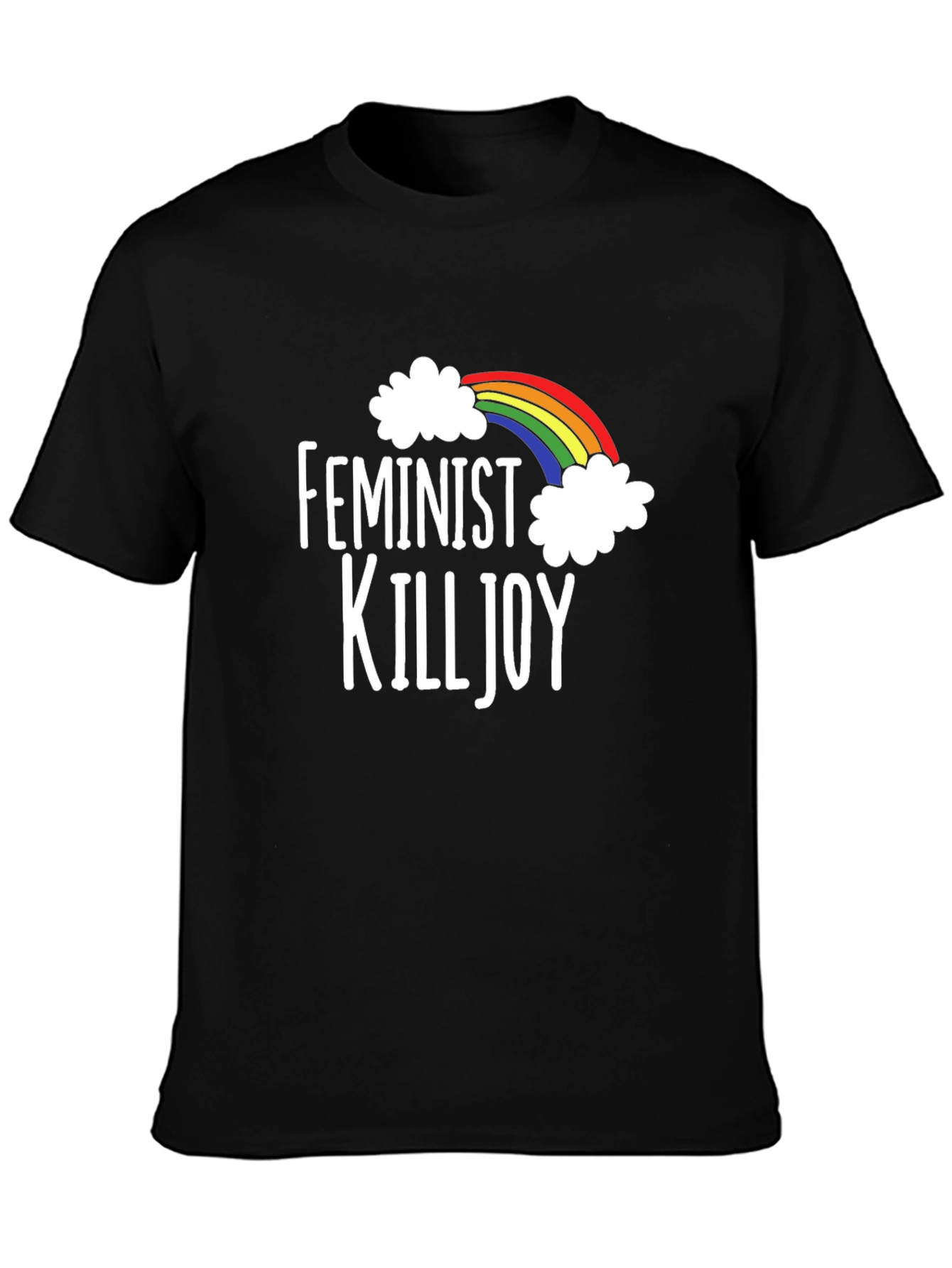 Feminist Killjoy Rainbow Graphic T-Shirt