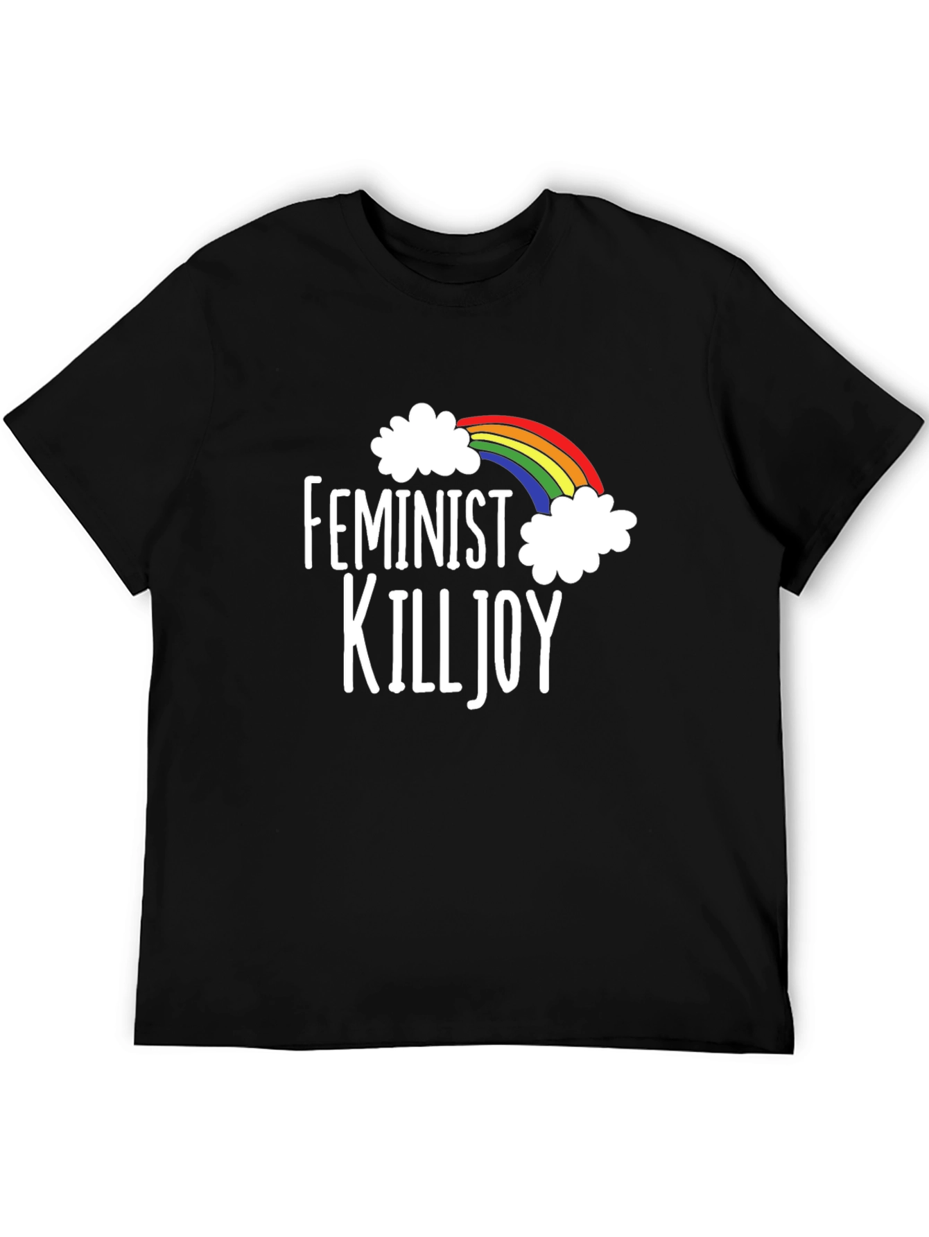 Feminist Killjoy Rainbow Graphic T-Shirt