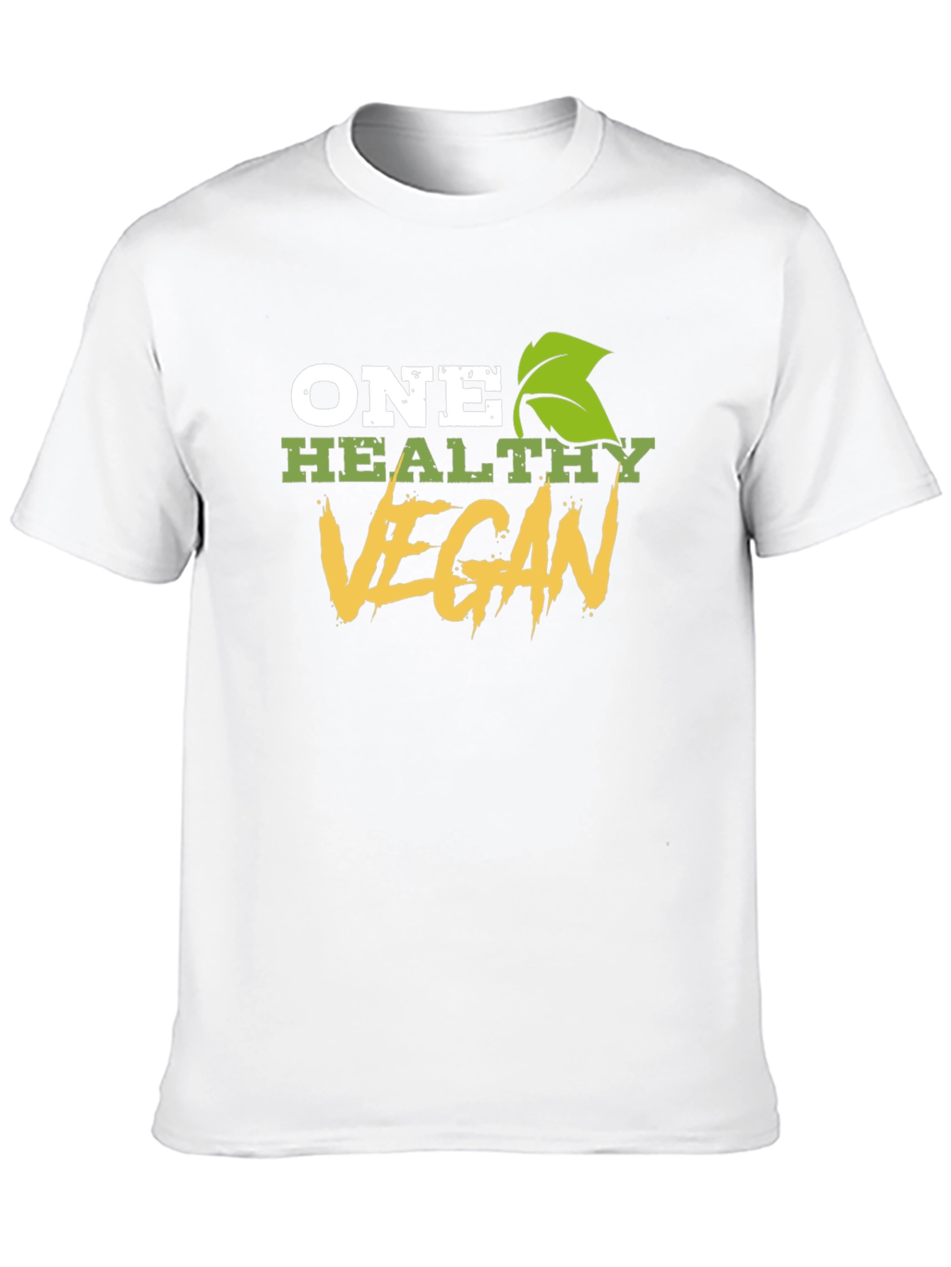 One Healthy Vegan T-Shirt - Plant-Based Lifestyle Apparel