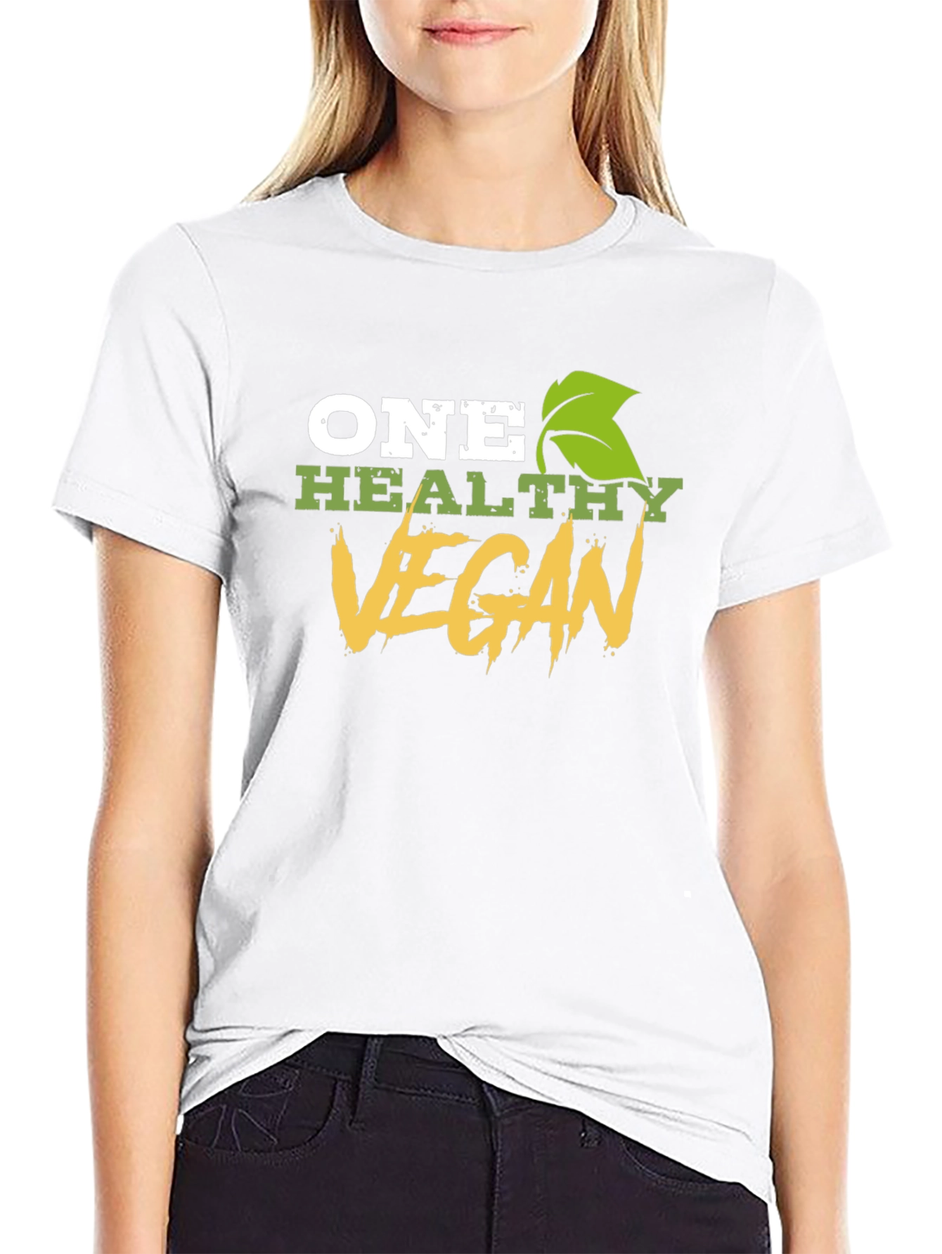 One Healthy Vegan T-Shirt - Plant-Based Lifestyle Apparel