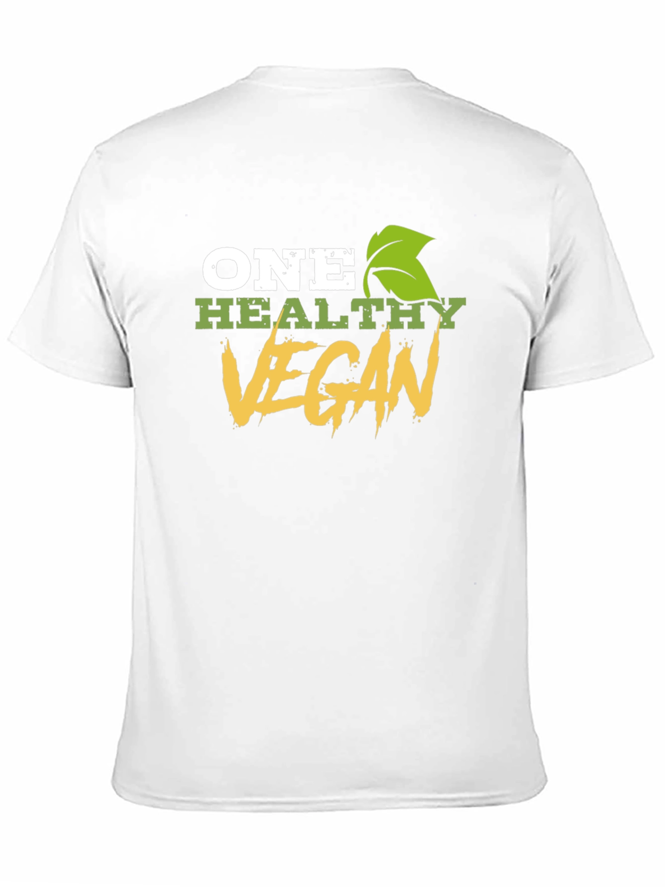 One Healthy Vegan T-Shirt - Plant-Based Lifestyle Apparel
