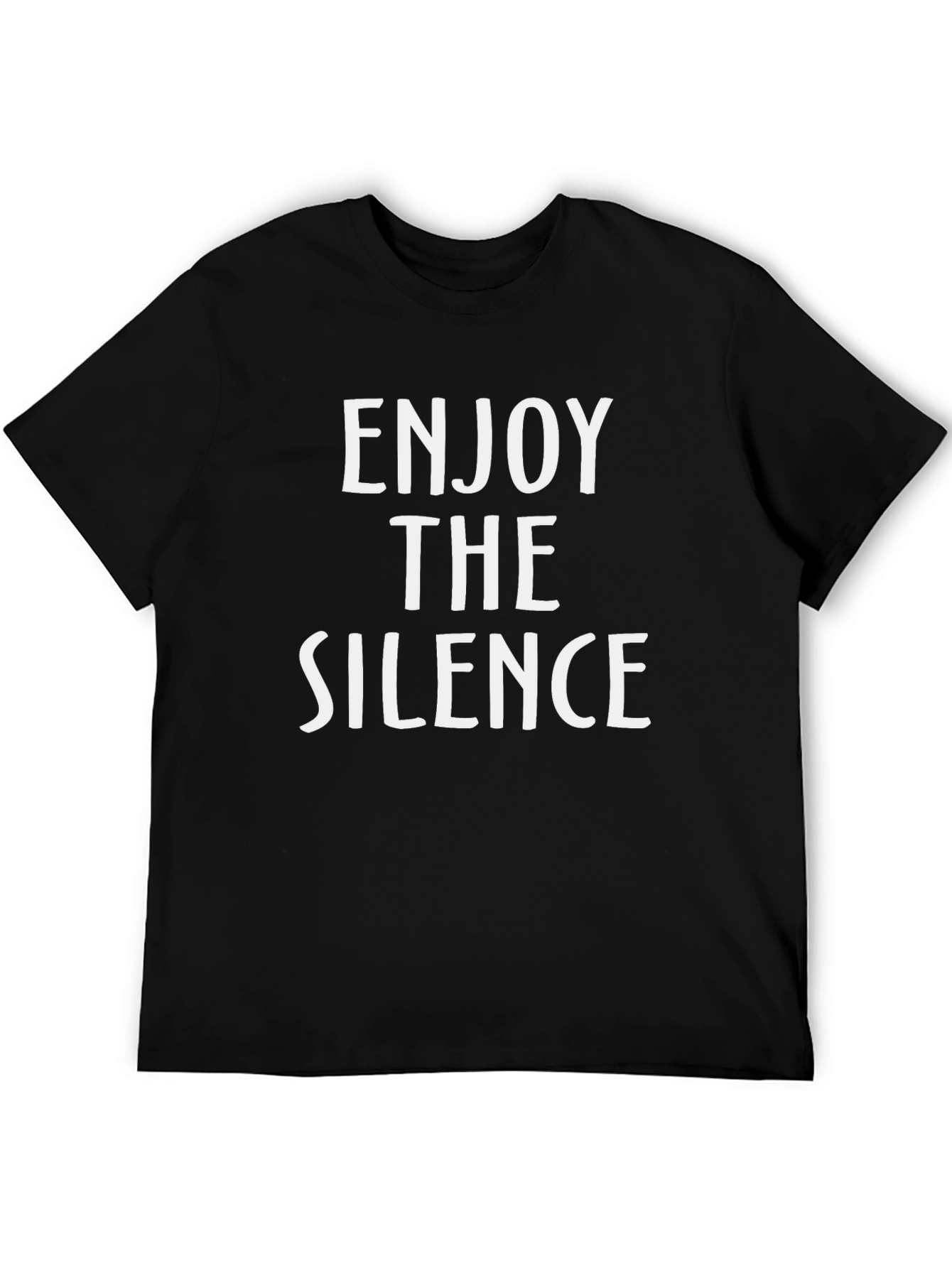 Enjoy the Silence T-Shirt - Trendy Graphic Tee