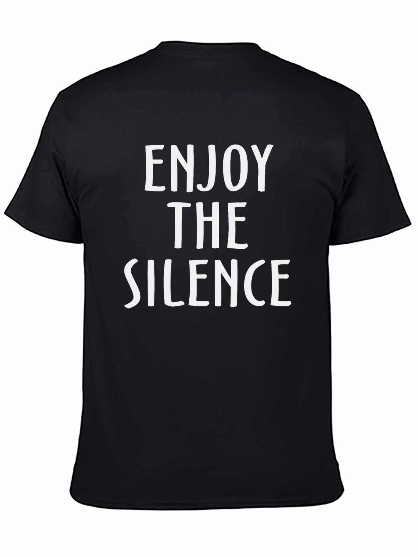 Enjoy the Silence T-Shirt - Trendy Graphic Tee