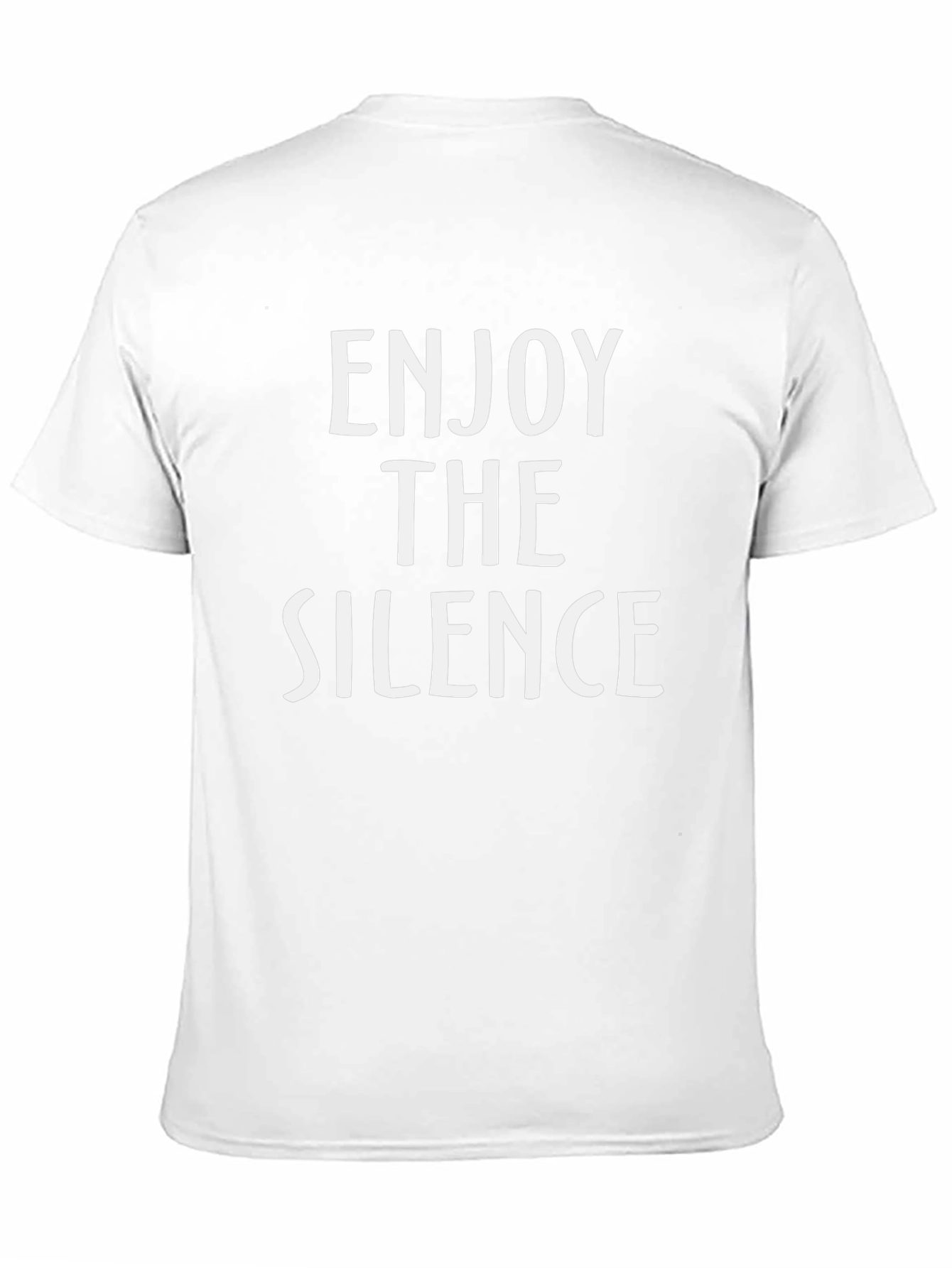 Enjoy the Silence T-Shirt - Trendy Graphic Tee