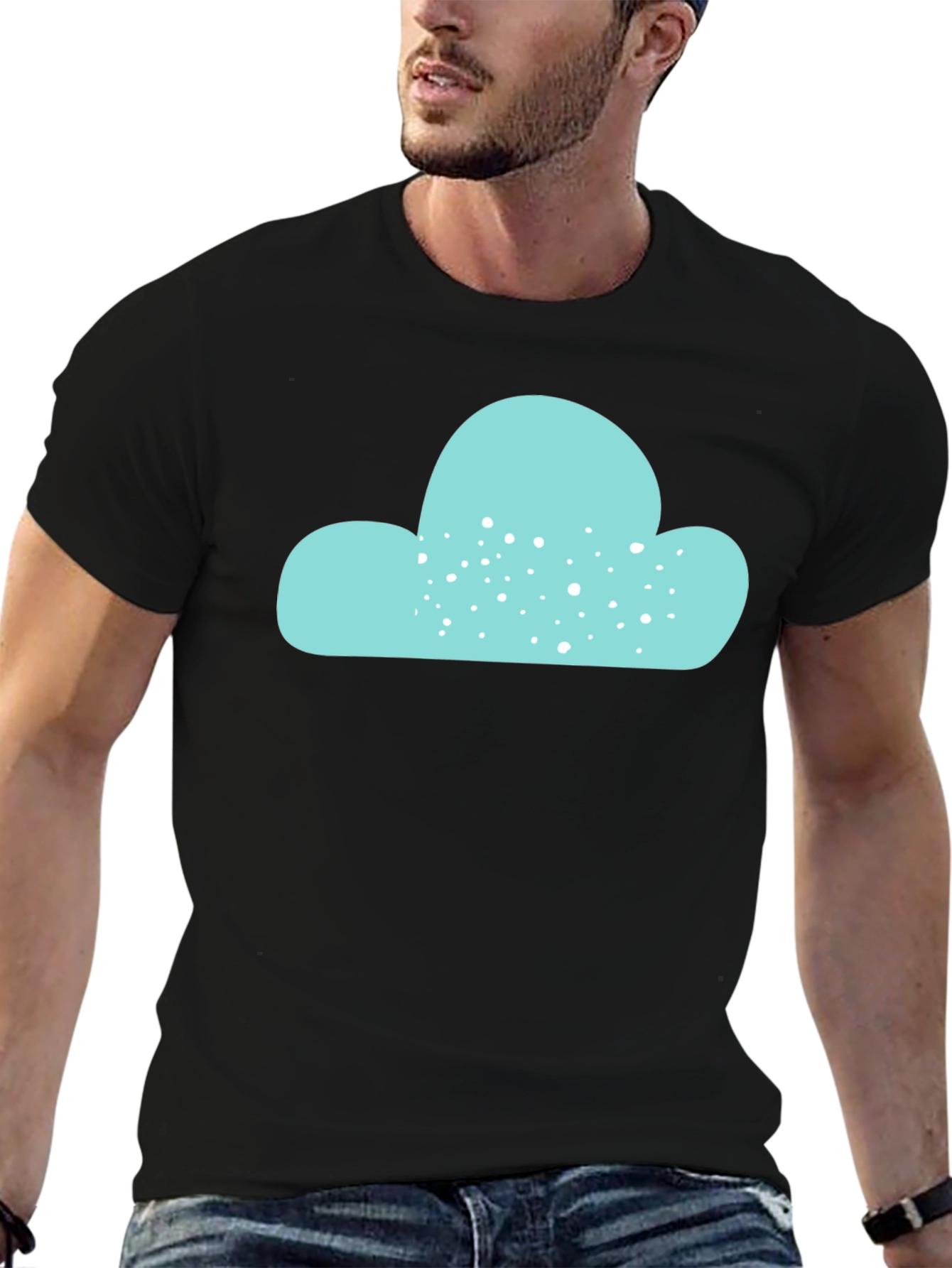 Cloud Graphic Tee - Comfort & Style
