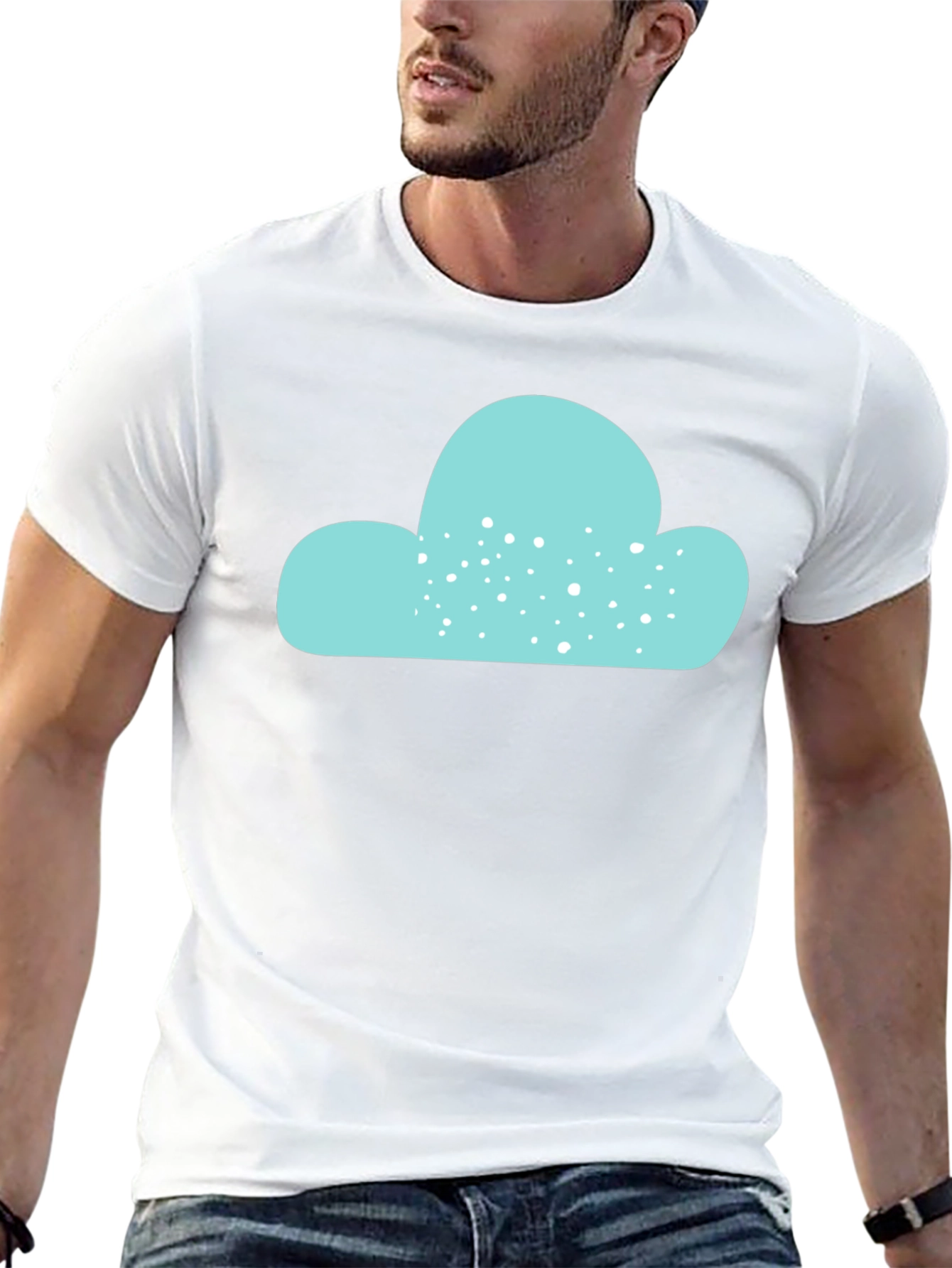 Cloud Graphic Tee - Comfort & Style