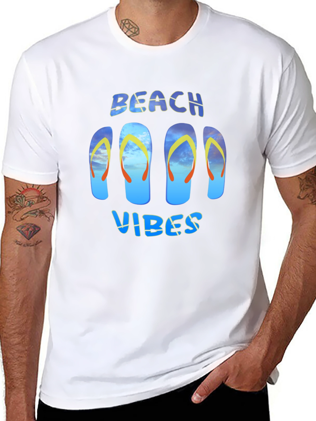 Beach Vibes Graphic Tee - Summer Ready