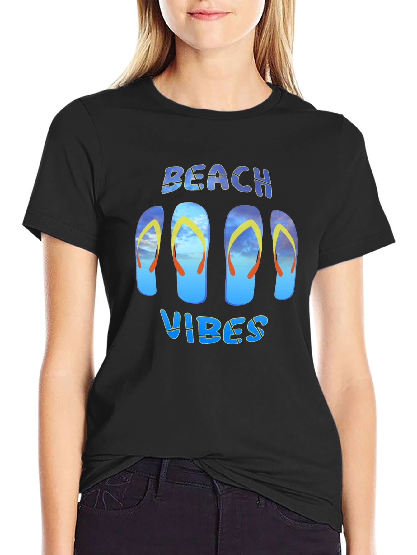 Beach Vibes Graphic Tee - Summer Ready