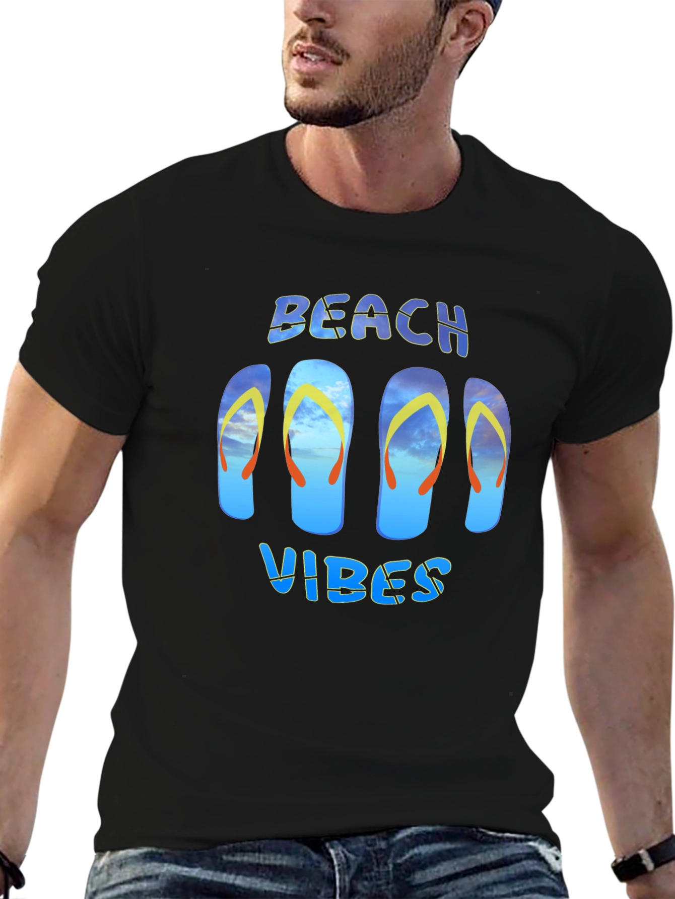 Beach Vibes Graphic Tee - Summer Ready
