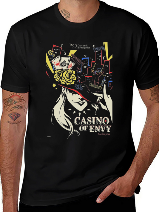 Casino of Envy Graphic T-Shirt - Sae Niijima Persona 5