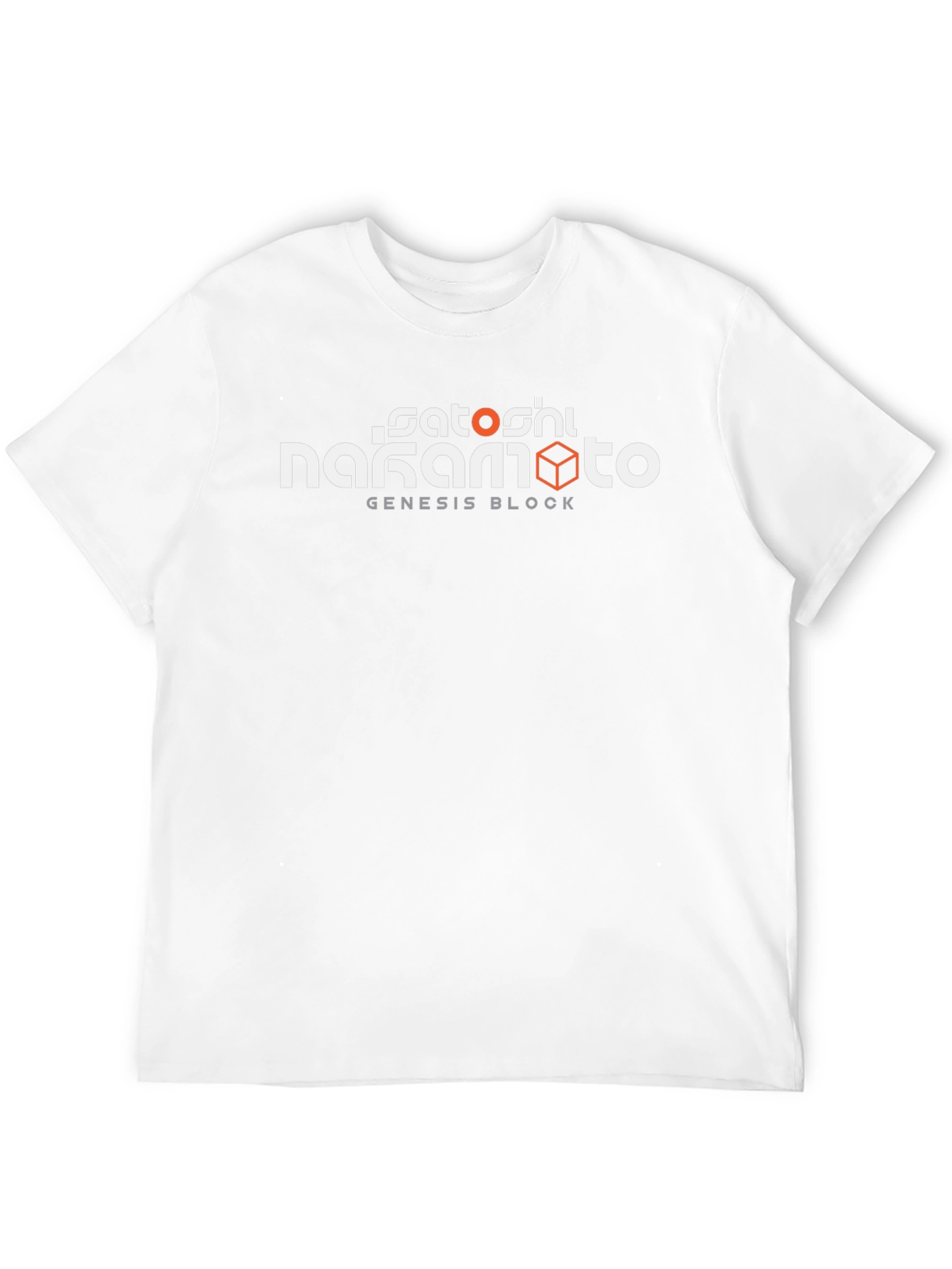 Satoshi Nakamoto Genesis Block Black T-Shirt