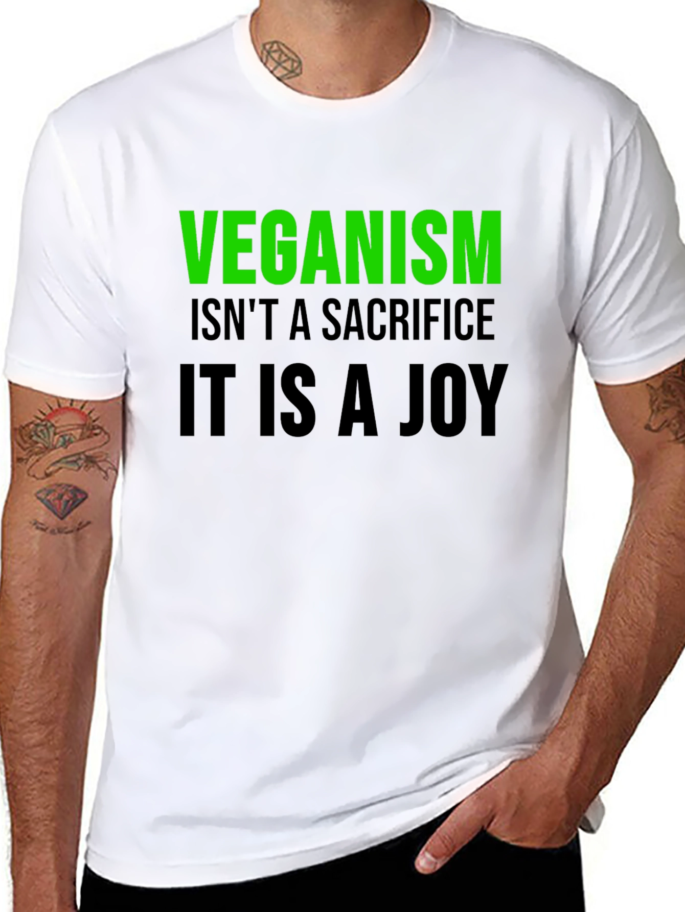 Veganism is a Joy T-Shirt