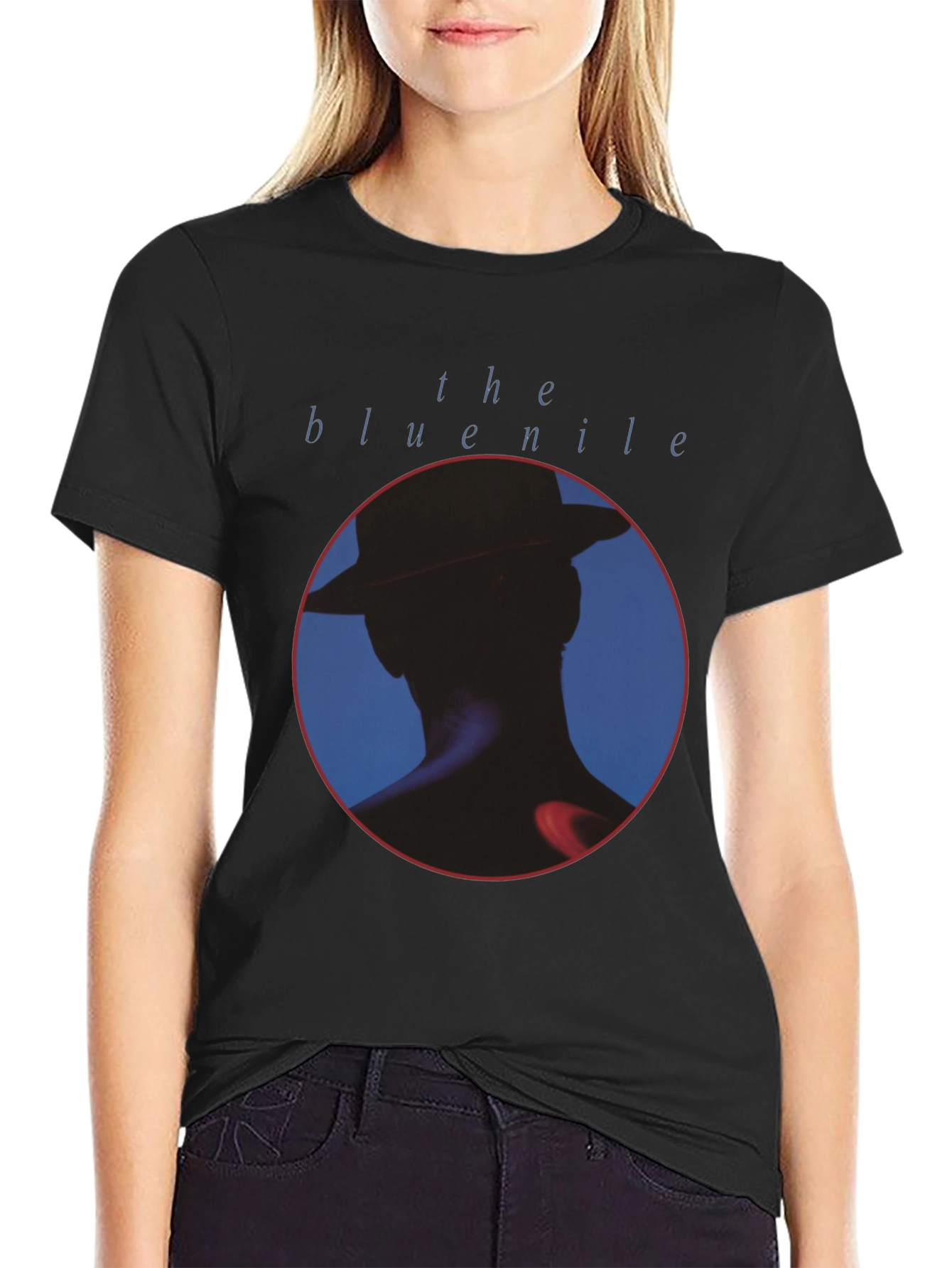 The Blue Nile Band Album Cover Black T-Shirt