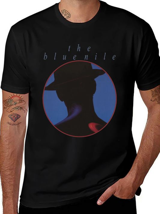 The Blue Nile Band Album Cover Black T-Shirt