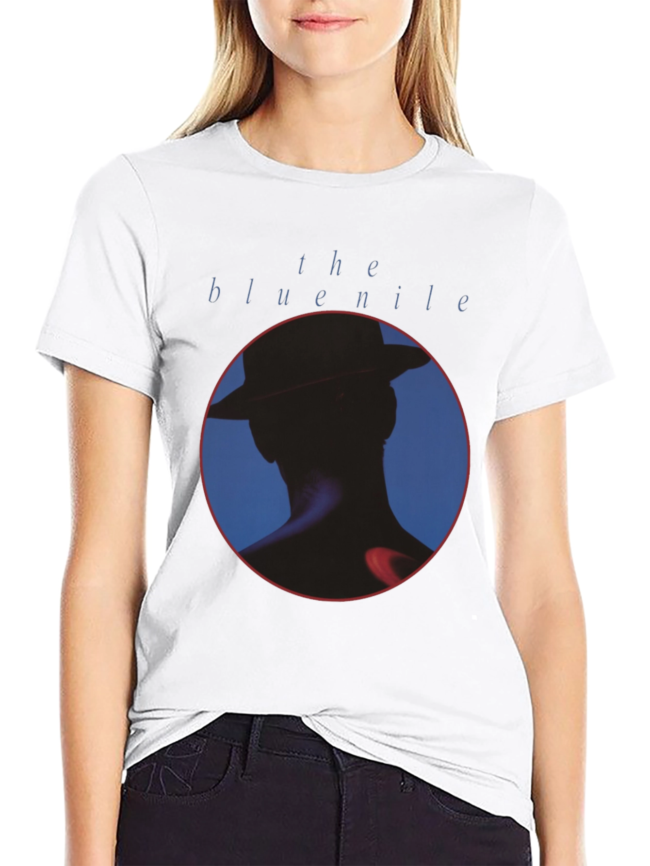 The Blue Nile Band Album Cover Black T-Shirt