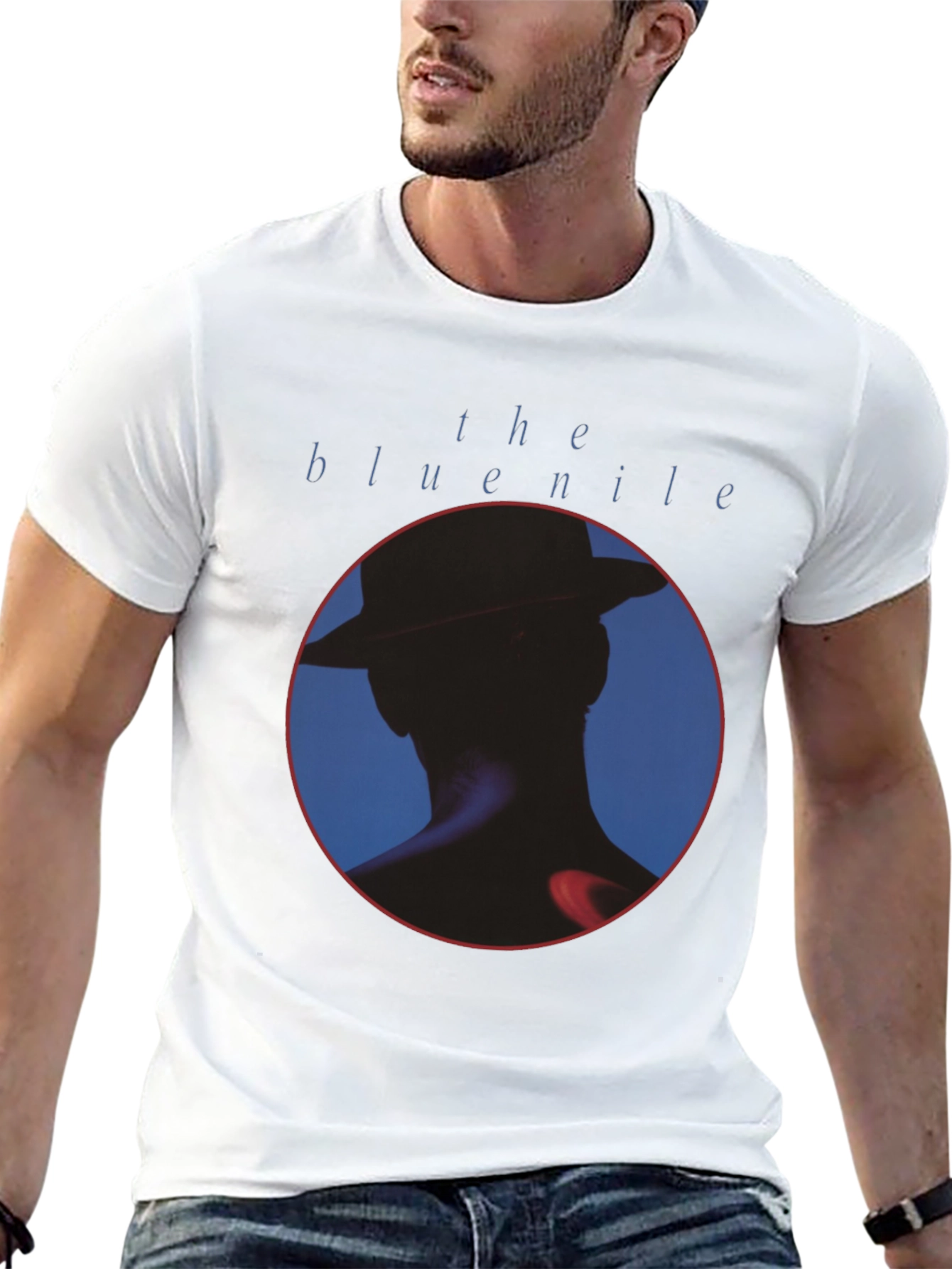 The Blue Nile Band Album Cover Black T-Shirt