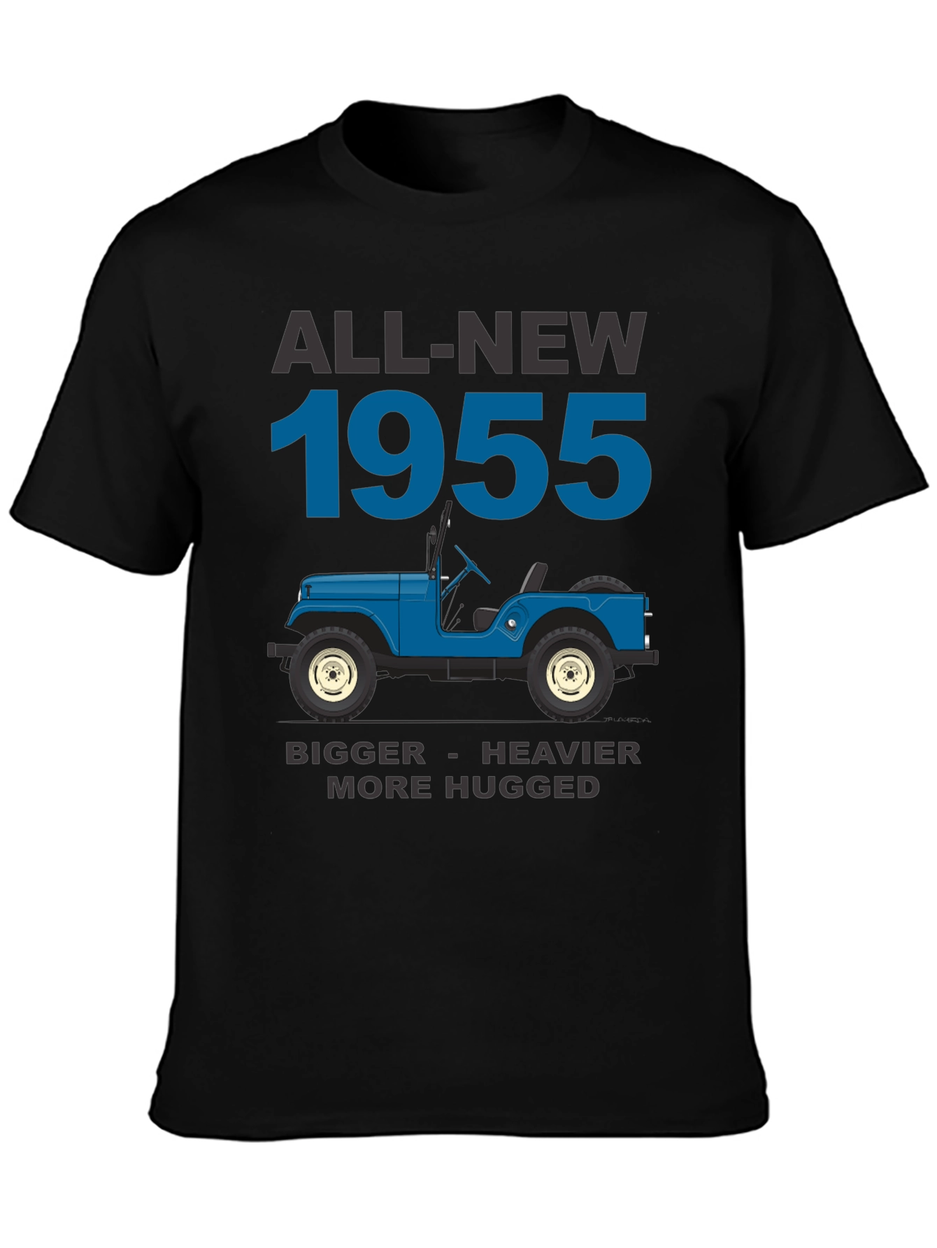 All-New 1955 Retro Car Graphic T-Shirt