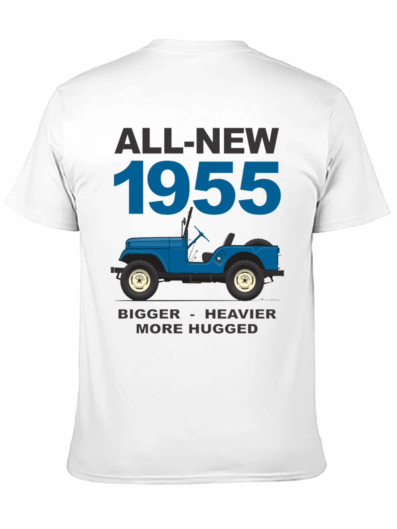 All-New 1955 Retro Car Graphic T-Shirt