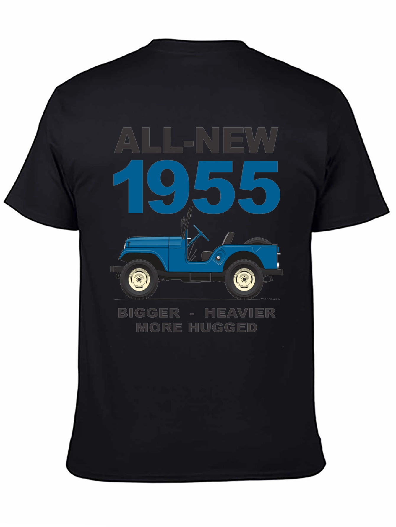 All-New 1955 Retro Car Graphic T-Shirt