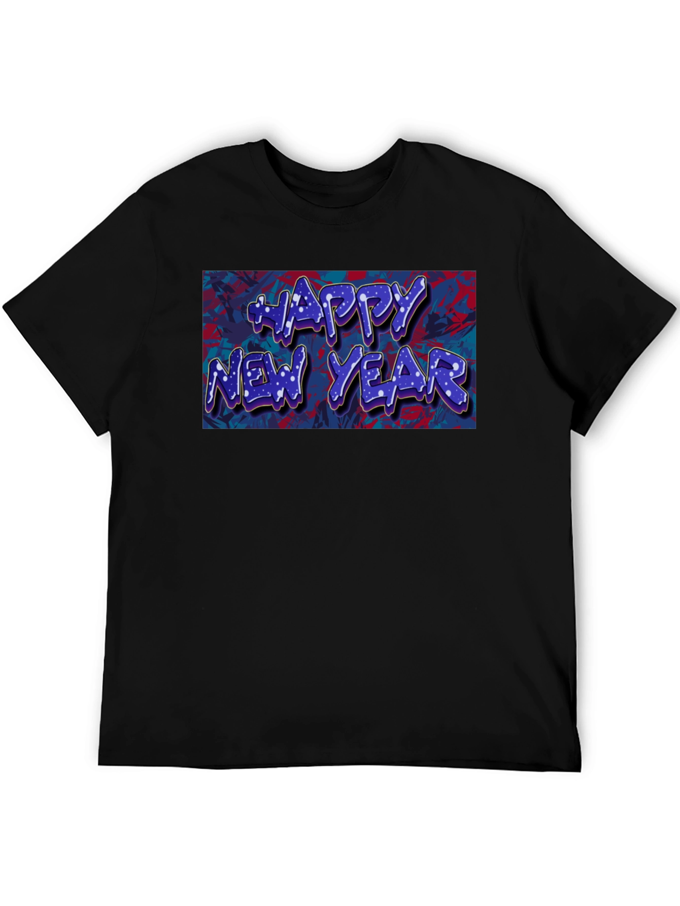 Happy New Year Graphic Tee - Stylish Celebration Shirt