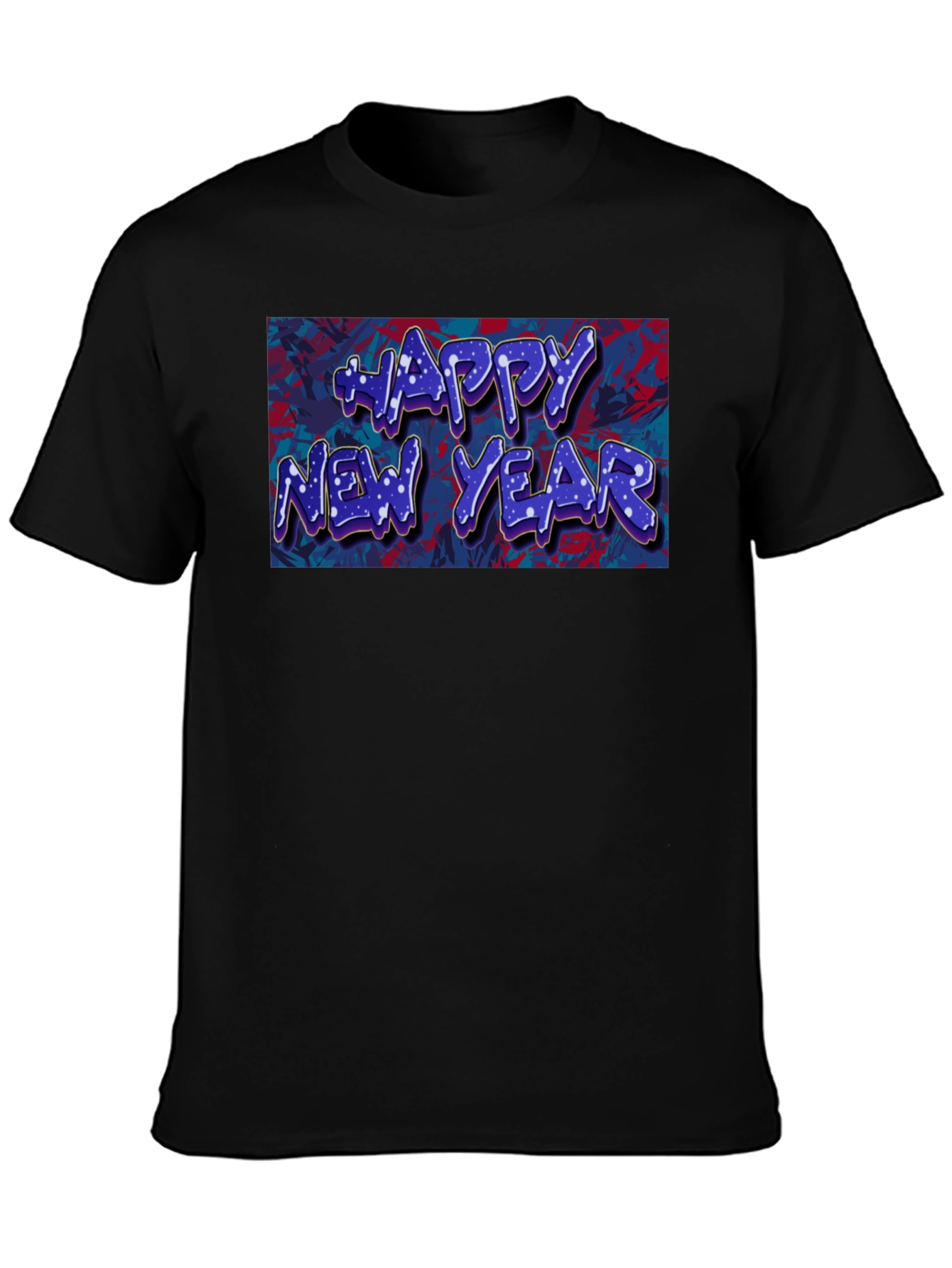 Happy New Year Graphic Tee - Stylish Celebration Shirt