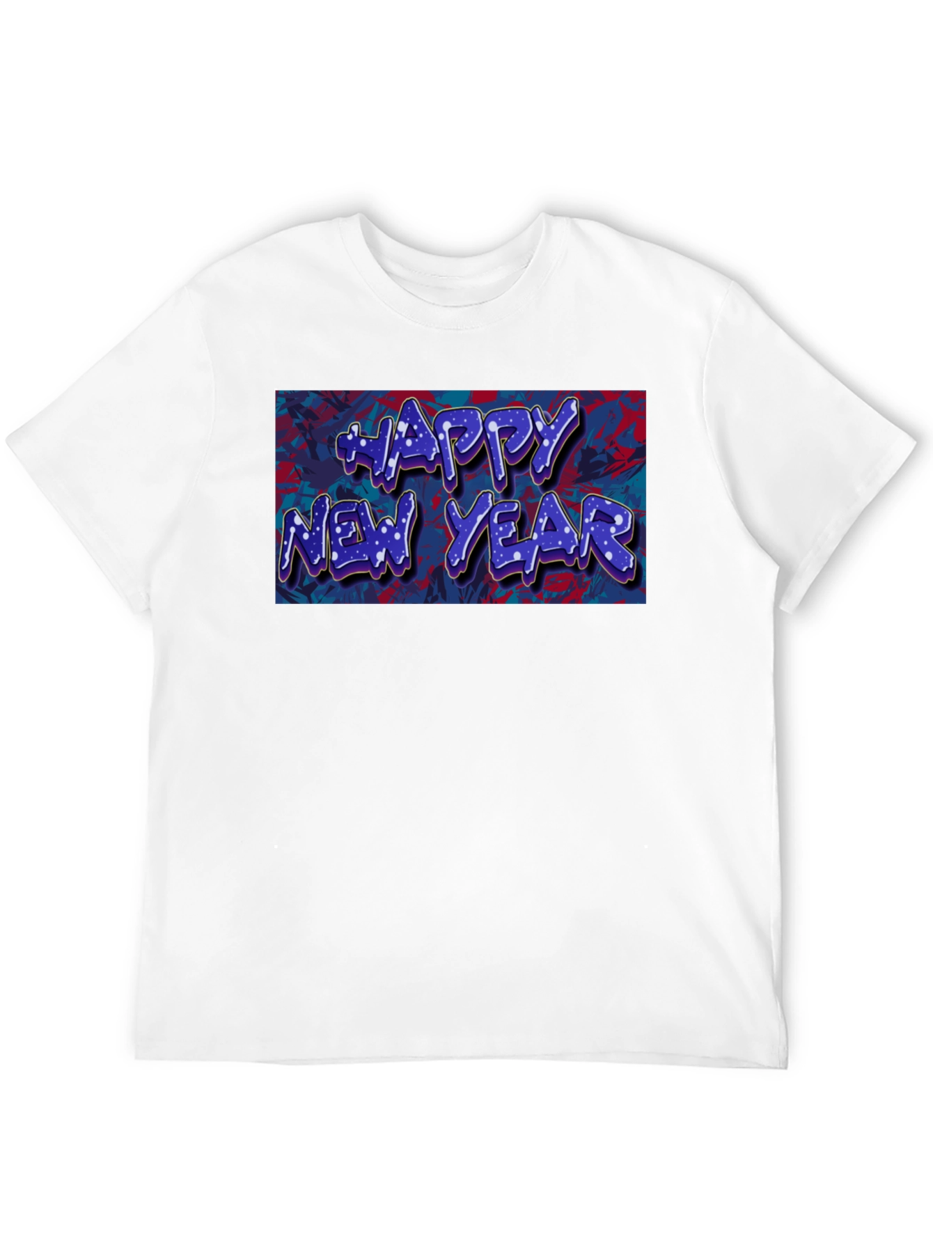 Happy New Year Graphic Tee - Stylish Celebration Shirt