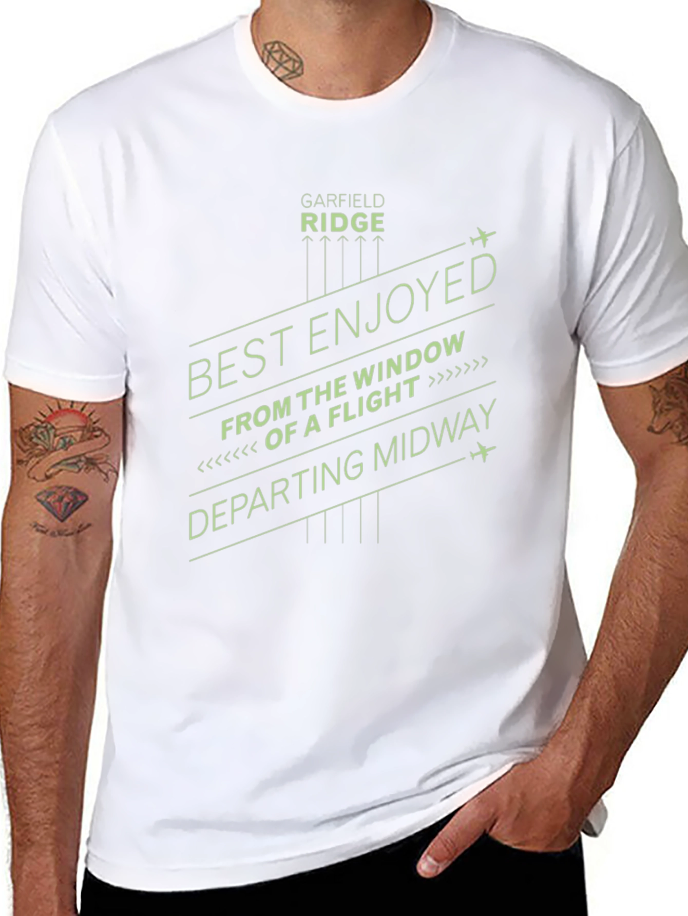 Garfield Ridge Midway Airport T-Shirt