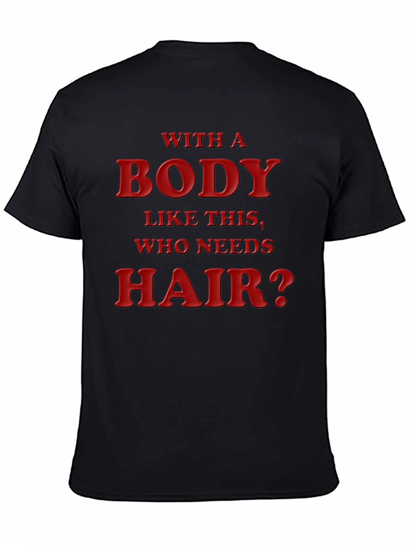 Humorous Baldness Acceptance T-Shirt
