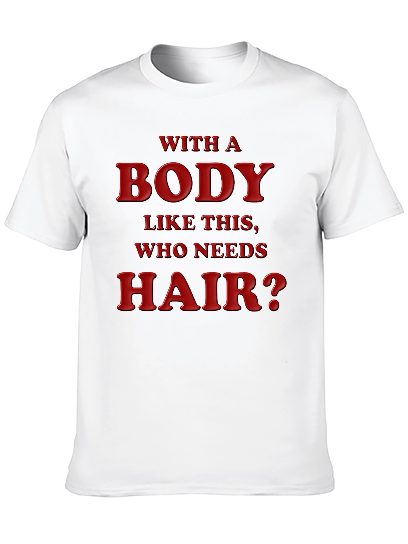 Humorous Baldness Acceptance T-Shirt