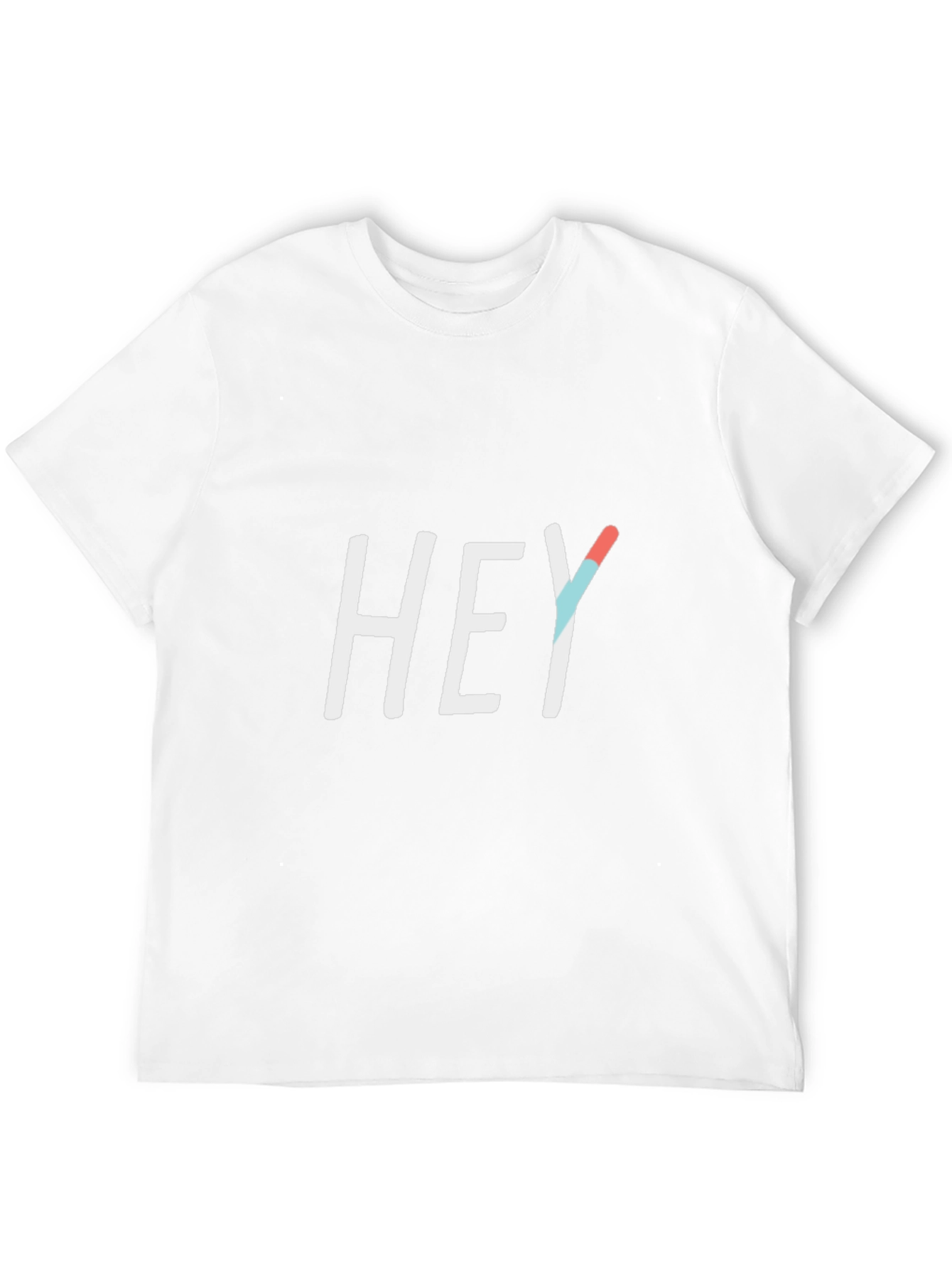 Hey Graphic Tee - Casual Comfort