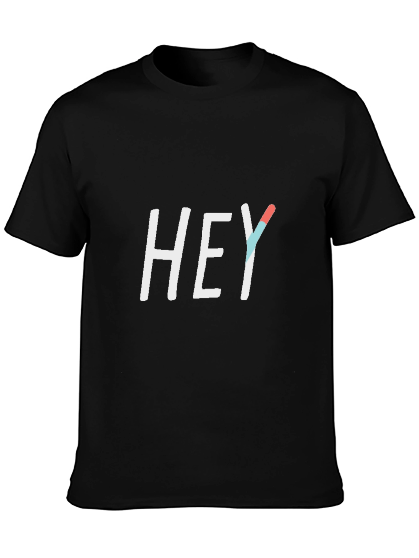 Hey Graphic Tee - Casual Comfort