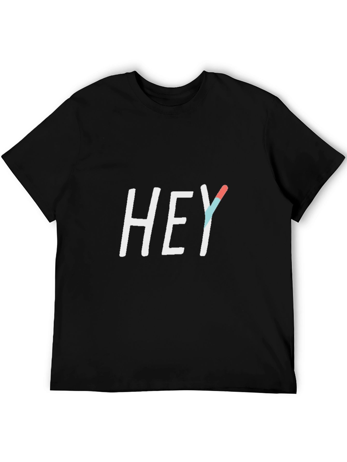 Hey Graphic Tee - Casual Comfort