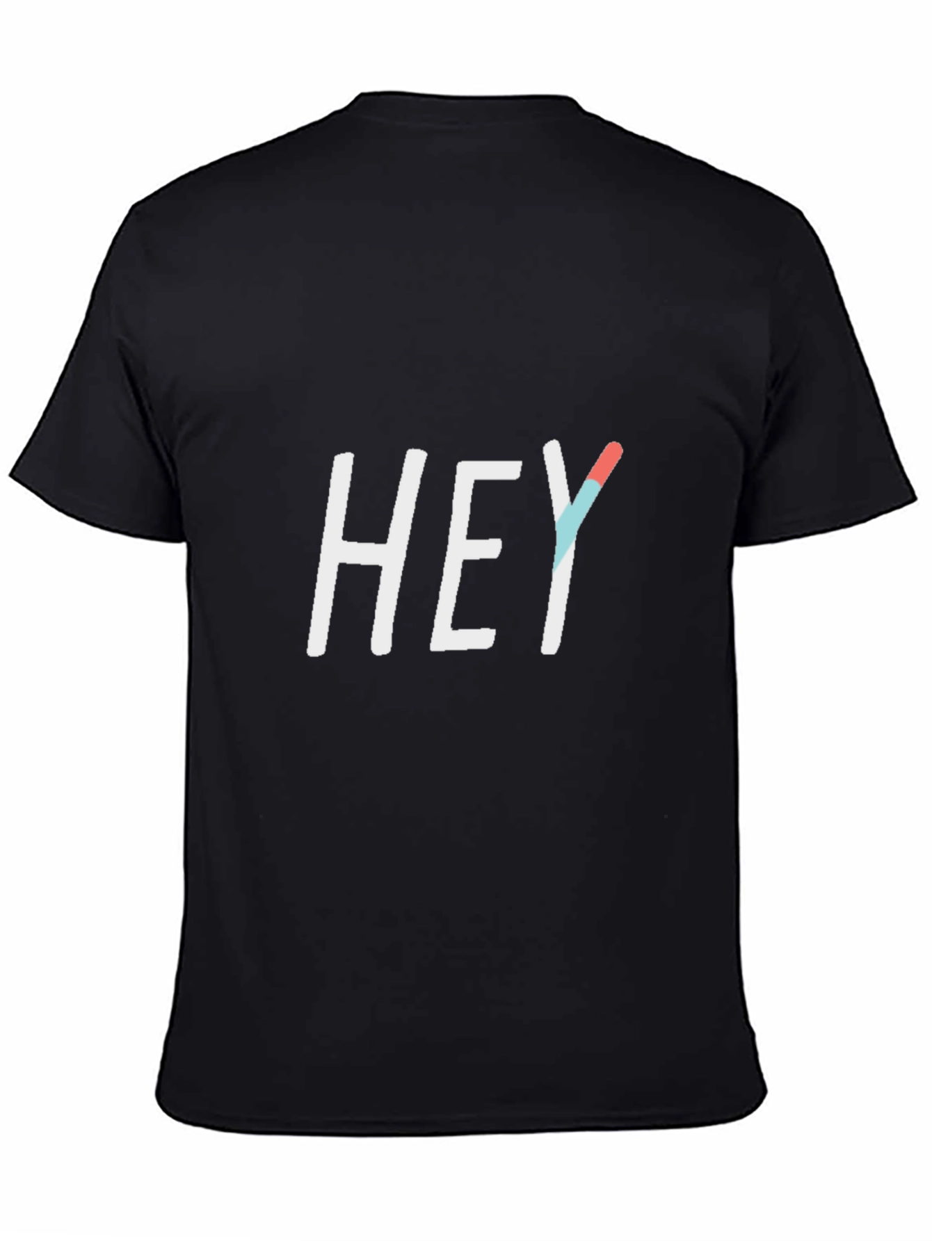 Hey Graphic Tee - Casual Comfort