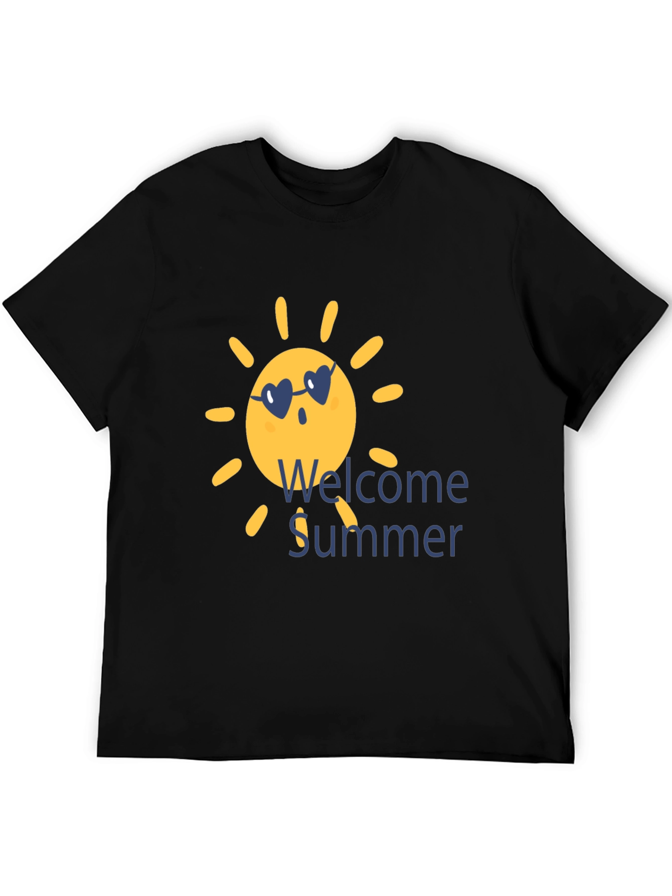 Welcome Summer T-Shirt -  Cute Sun Graphic Tee