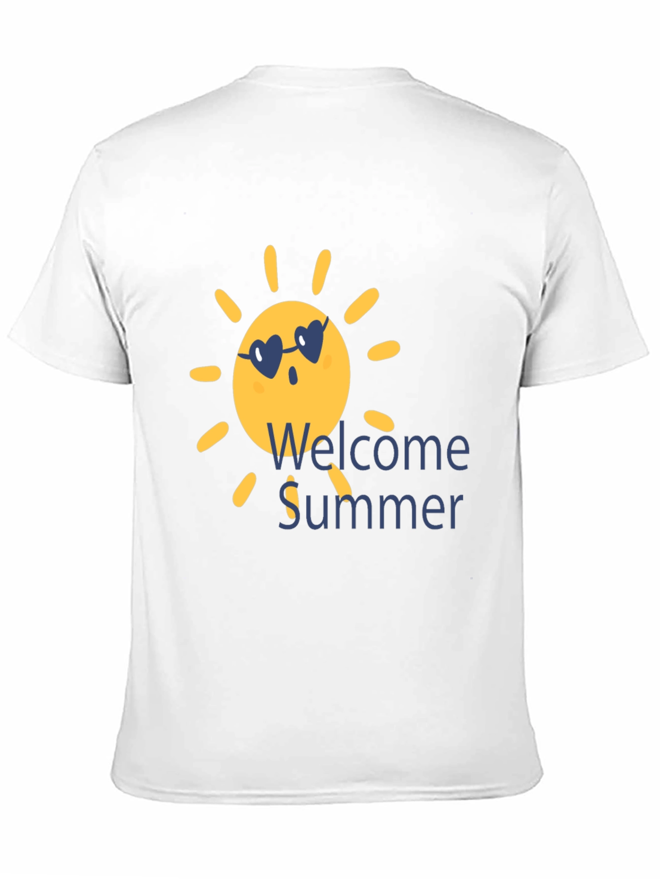 Welcome Summer T-Shirt -  Cute Sun Graphic Tee