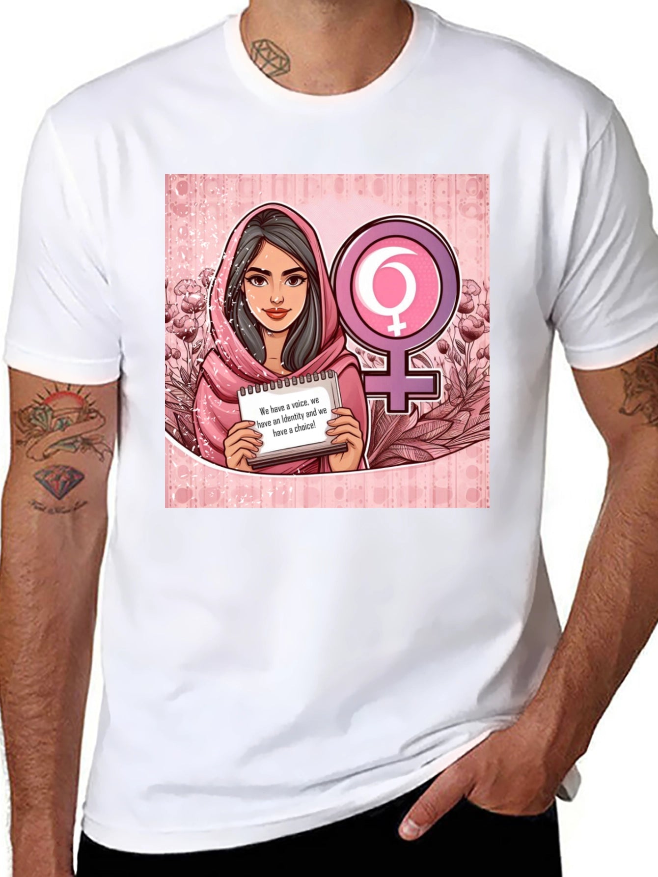 Empowered Womens Rights Graphic T-Shirt